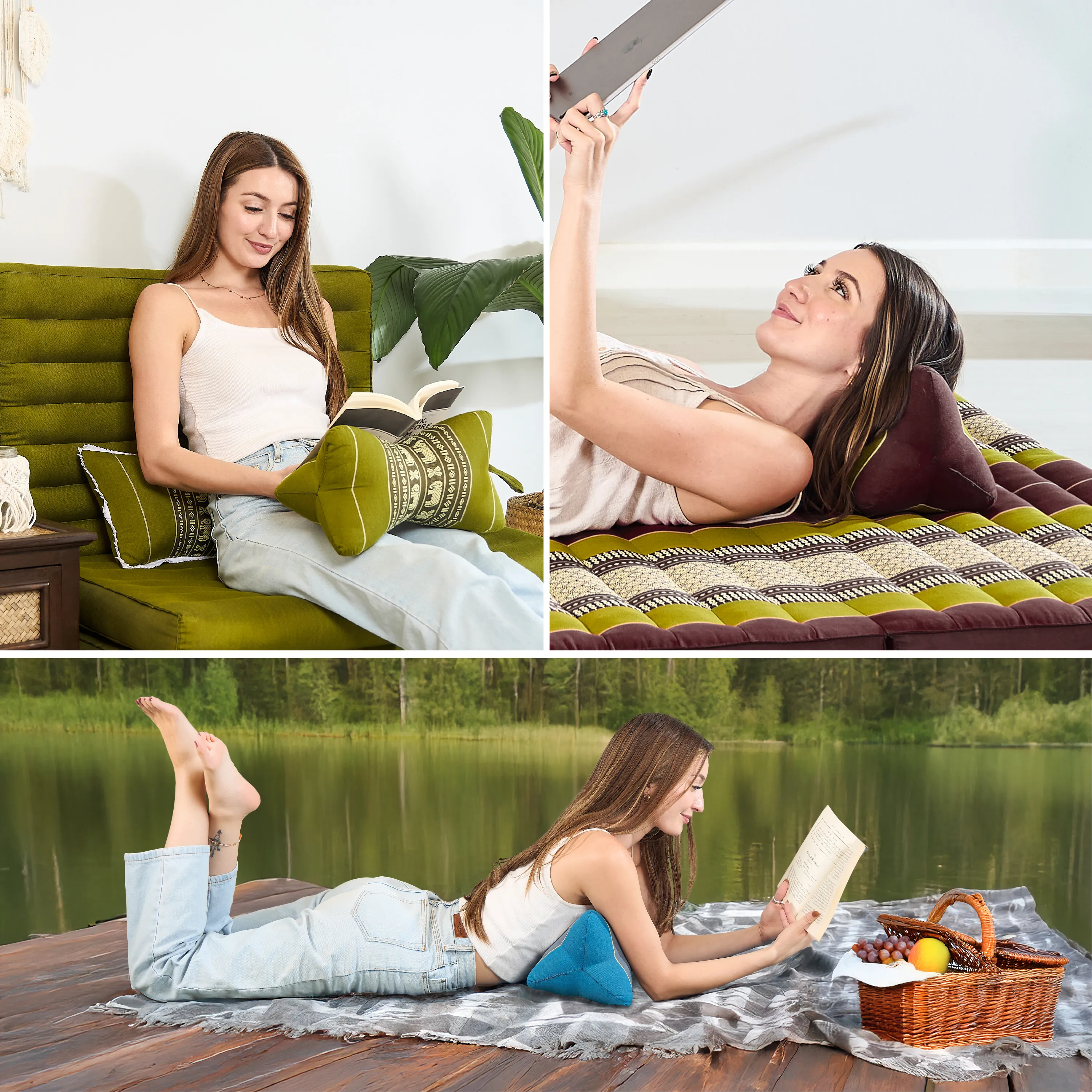 Coussin os en kapok
