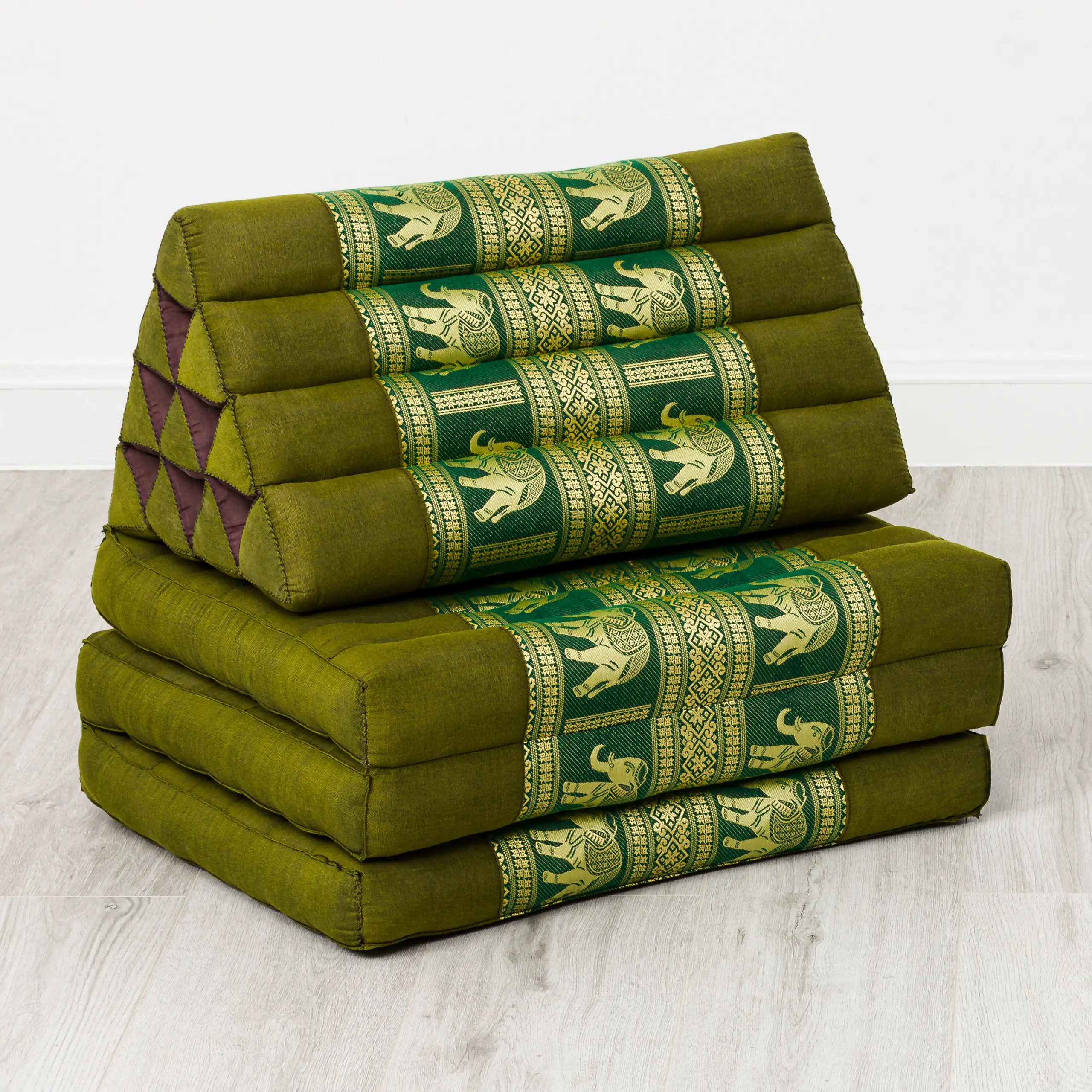Matelas Pliant JUMBO 3 Thai 100% Kapok – 10 Triangles – Yoga Ou Détente