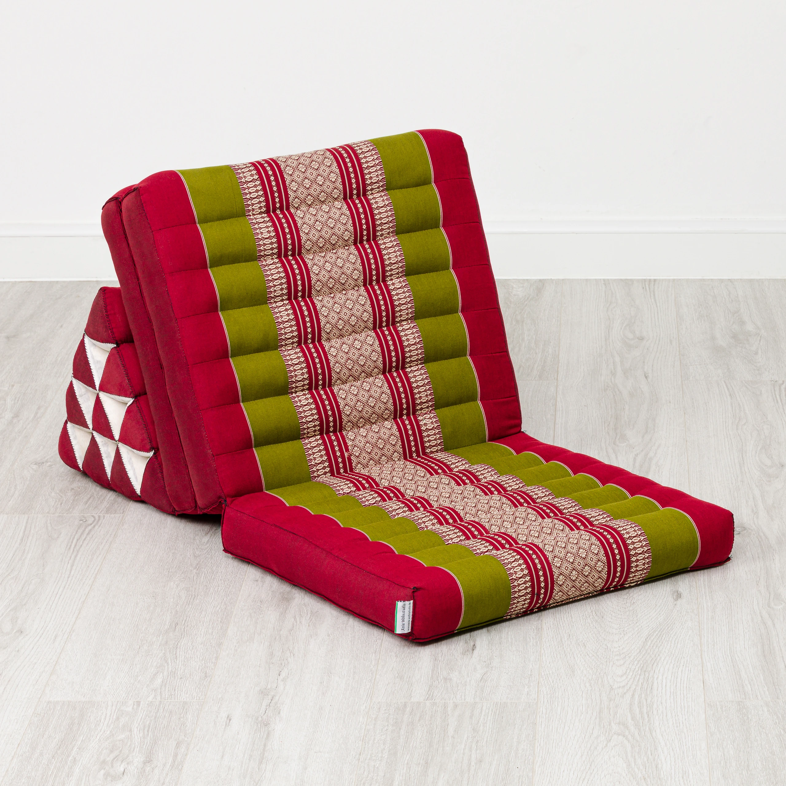 Coussin thaï avec matelas 3 parties en kapok, Classic