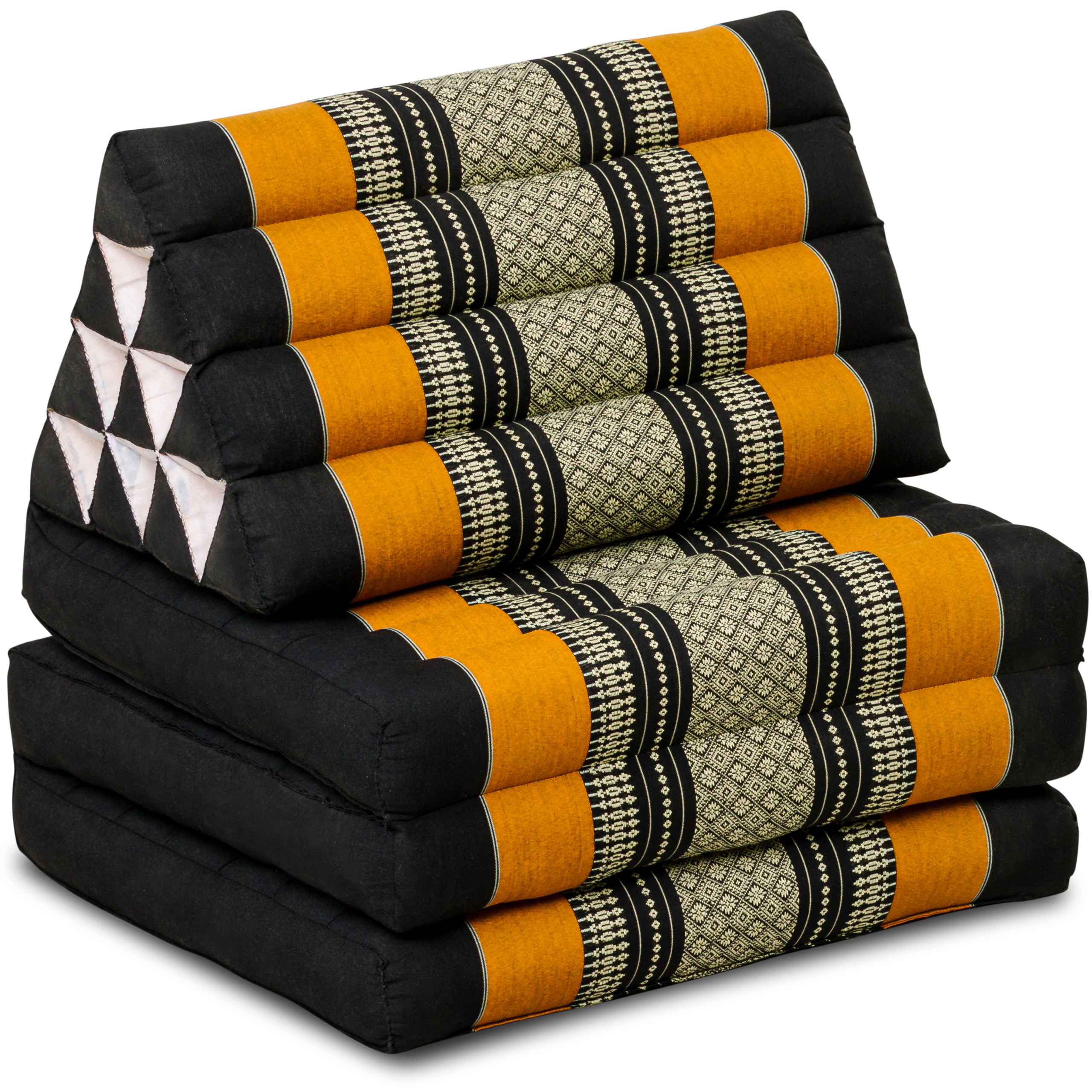 Coussin Triangle Fine Asianliving Coussin Thaïlandais Triangulaire Matelas Kapok 3 Coussin Triangulaire