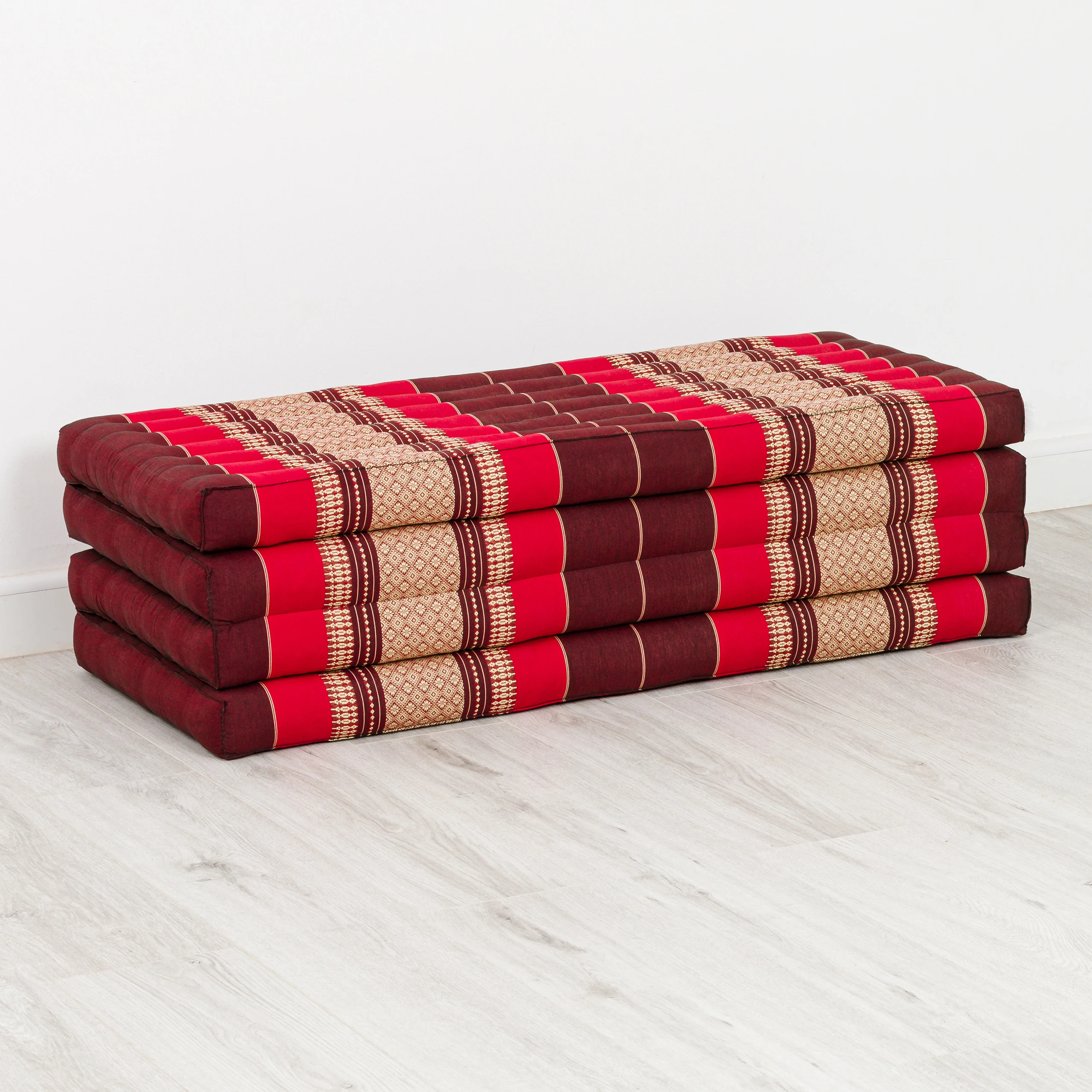 Klappmatratze-110_17_rubinrot_1023820475_1_frei Matelas pliable en kapok, 110 cm de large, Classic