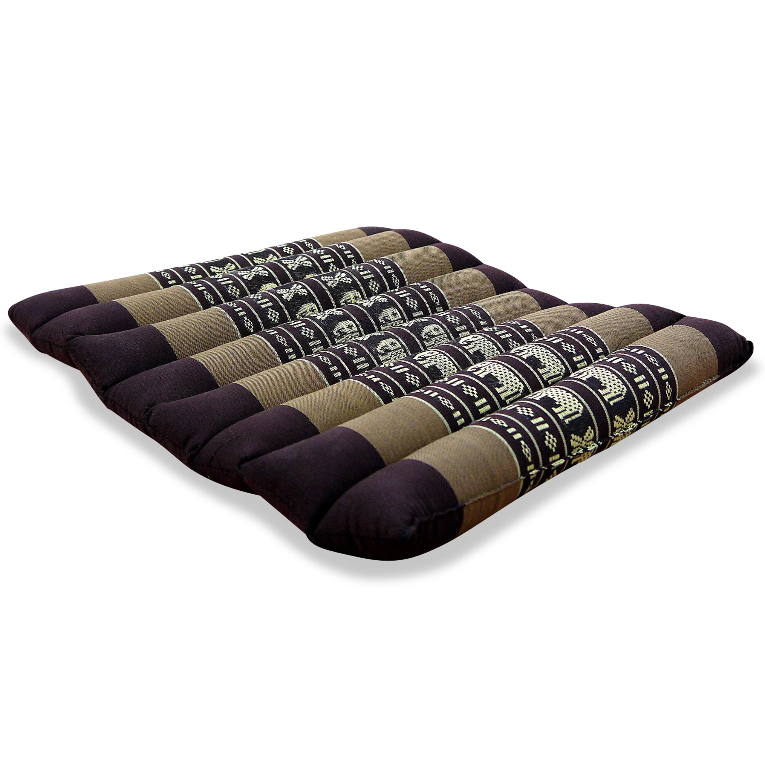 Coussin surpiqué en kapok 35 cm