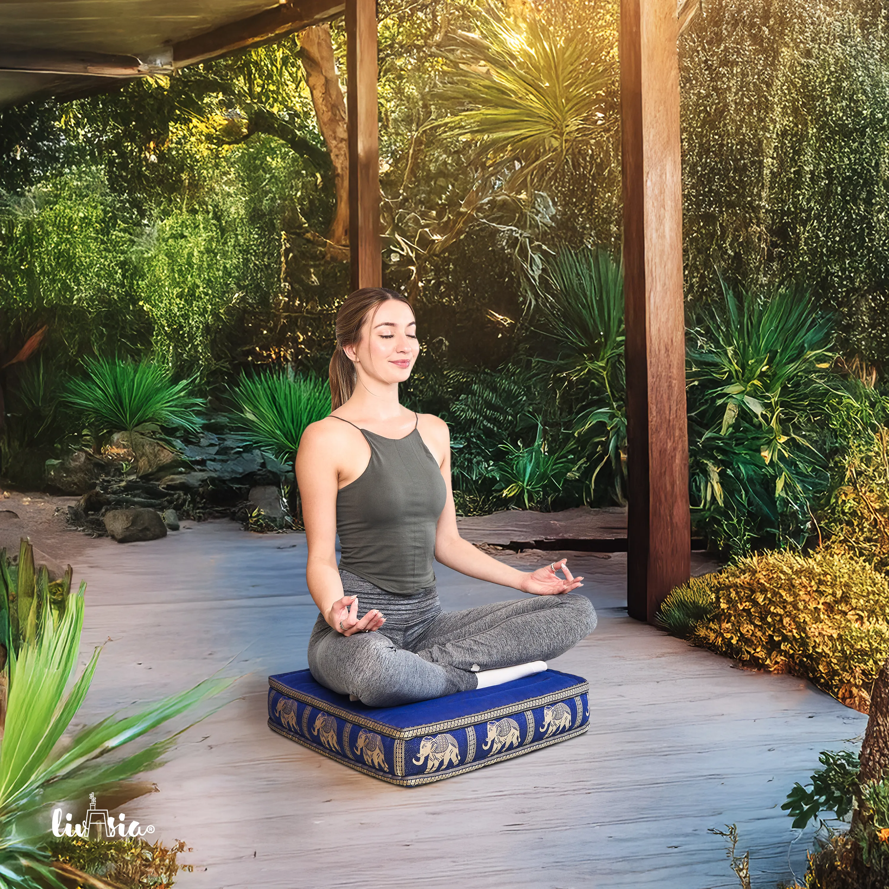 Coussin de sol en kapok, Deluxe