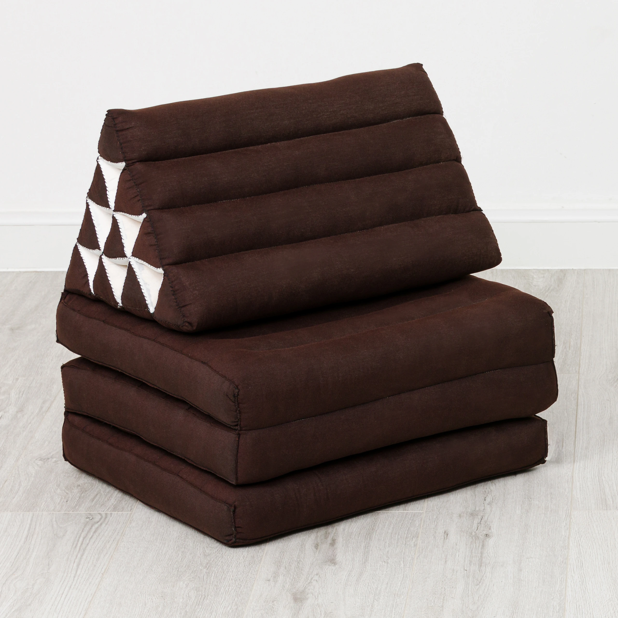 Coussin thaï avec matelas 3 parties en kapok, Basic