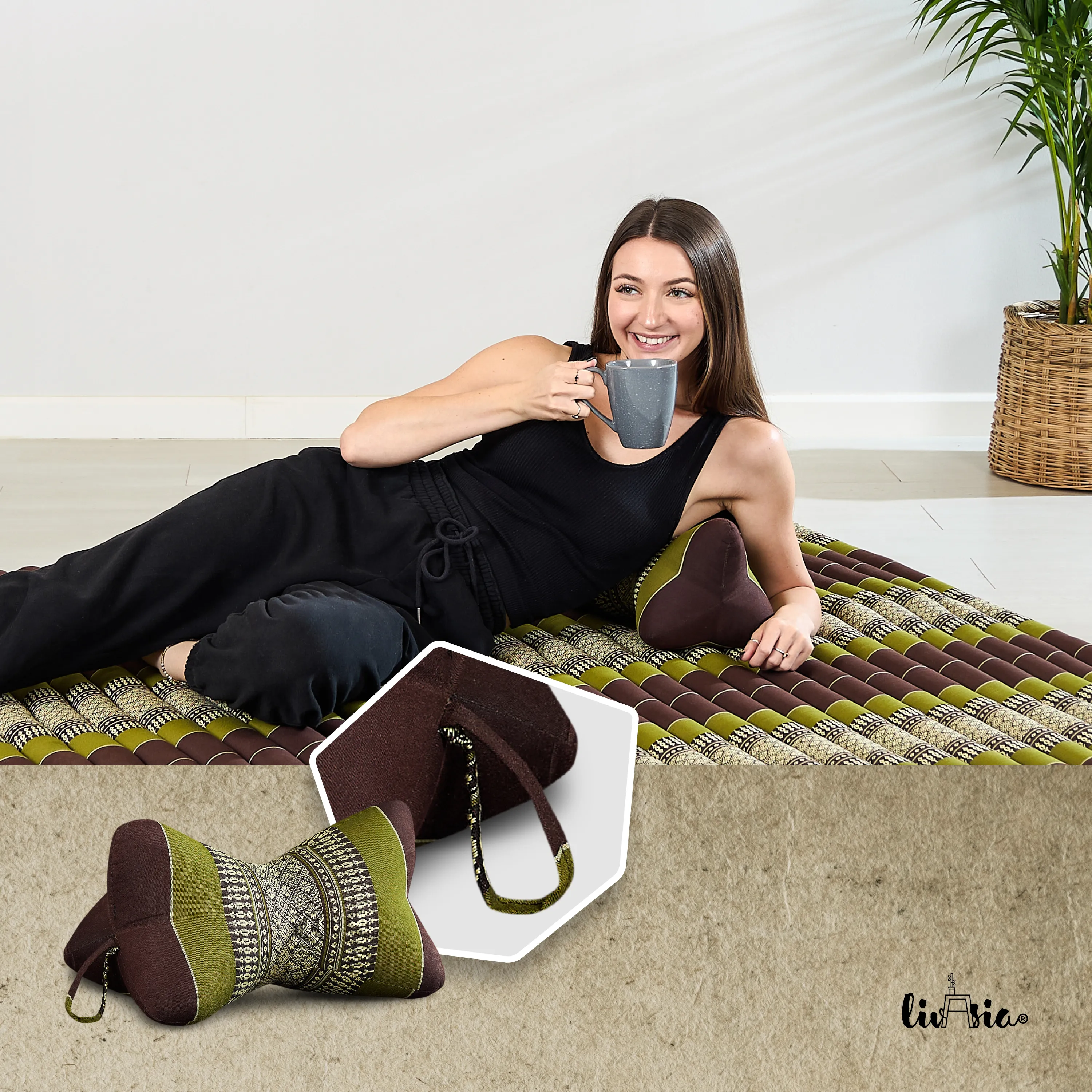 Coussin os en kapok