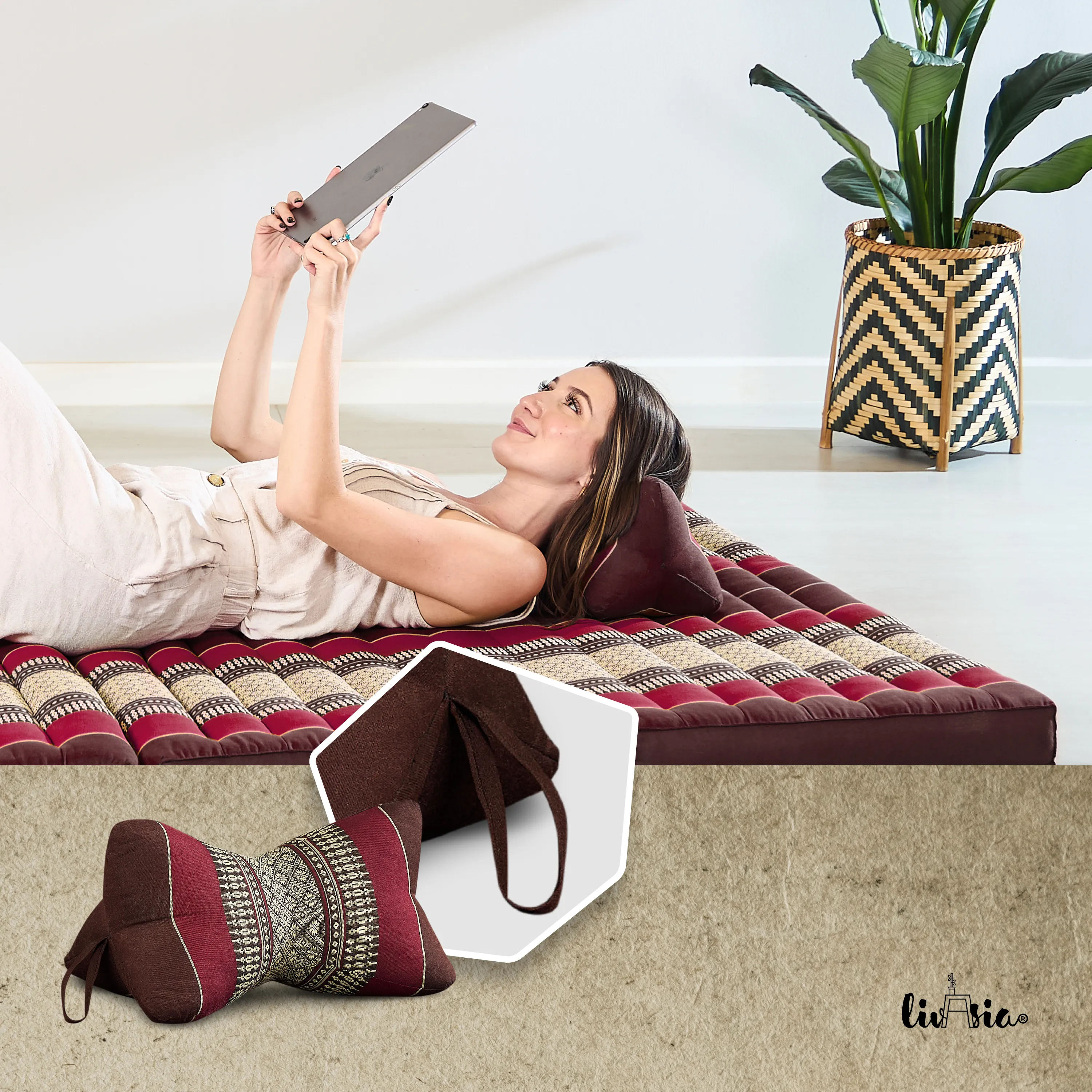 Coussin os en kapok