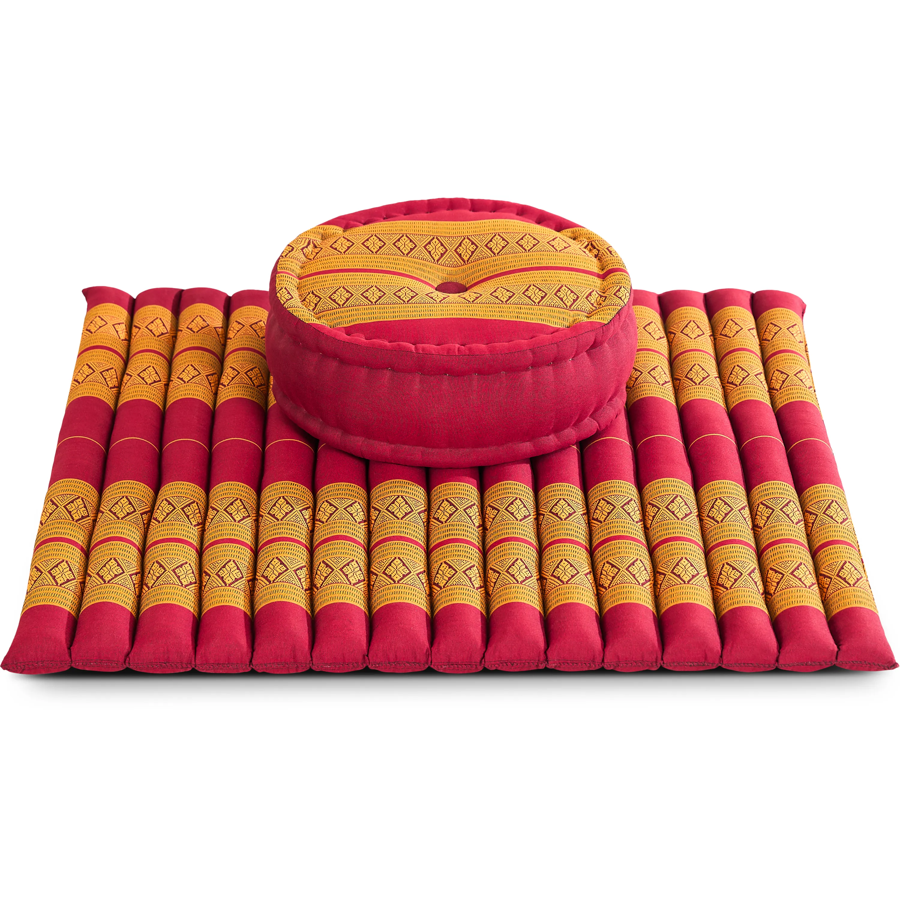 Set de coussins de méditation en kapok XL