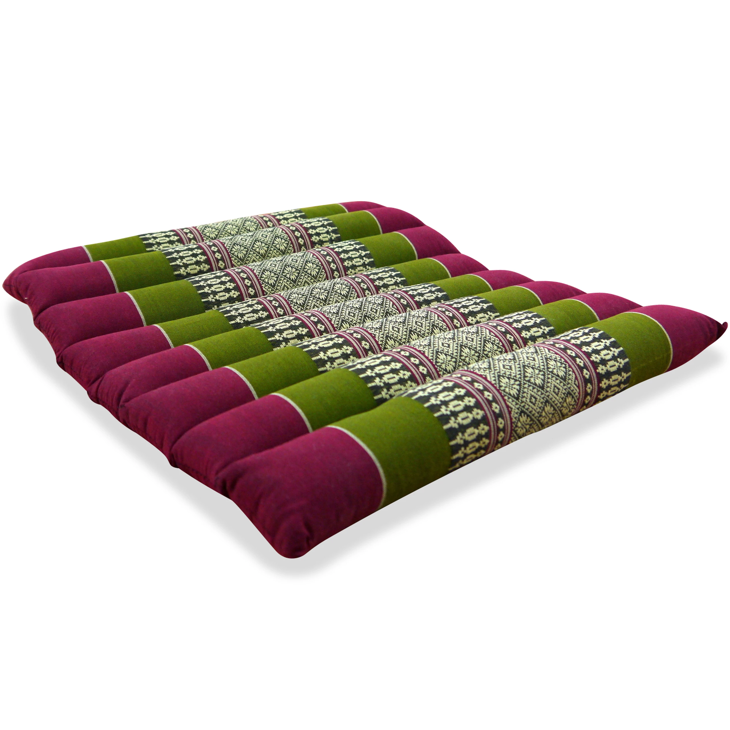 Coussin surpiqué en kapok 35 cm