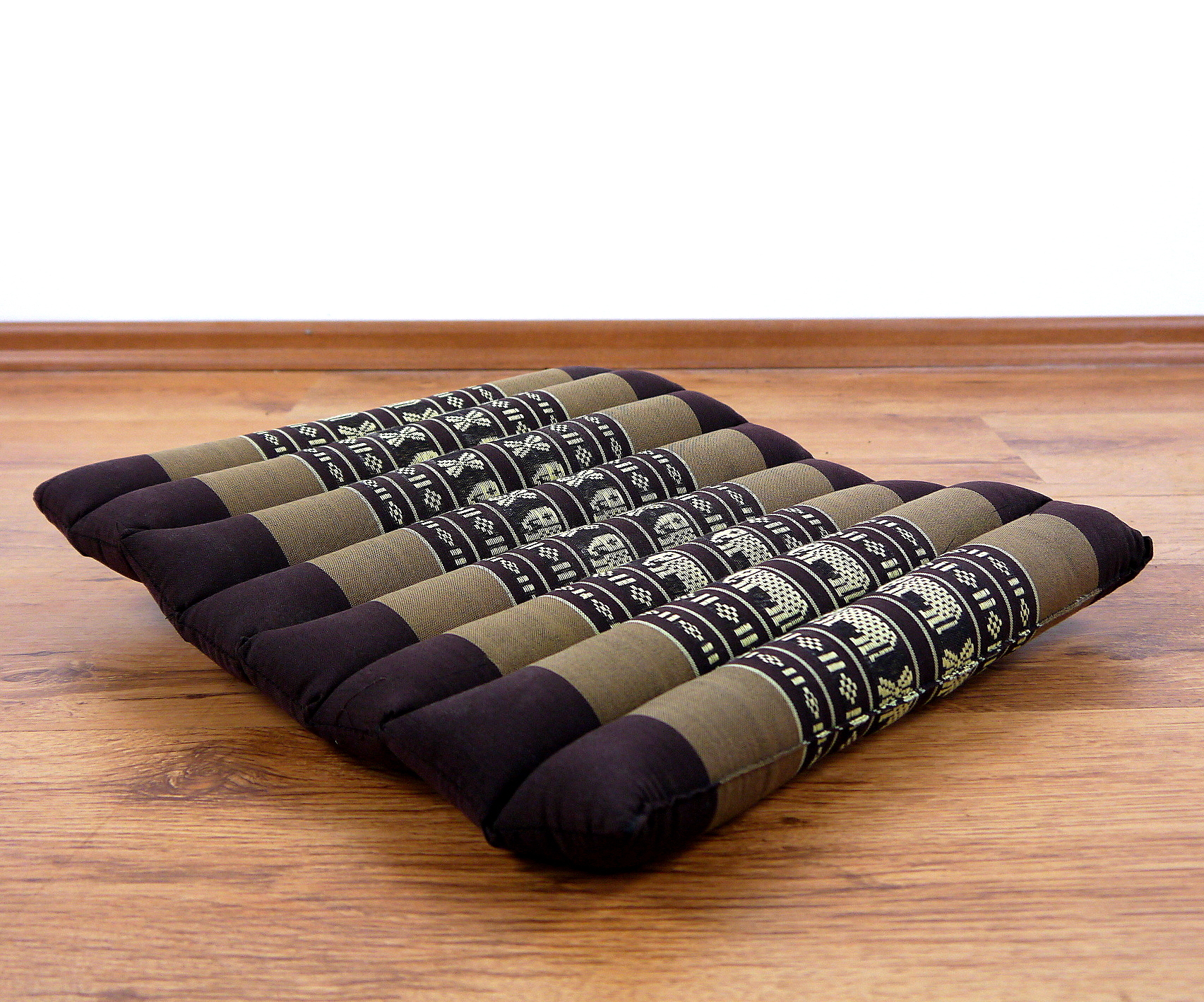 Coussin surpiqué en kapok 35 cm