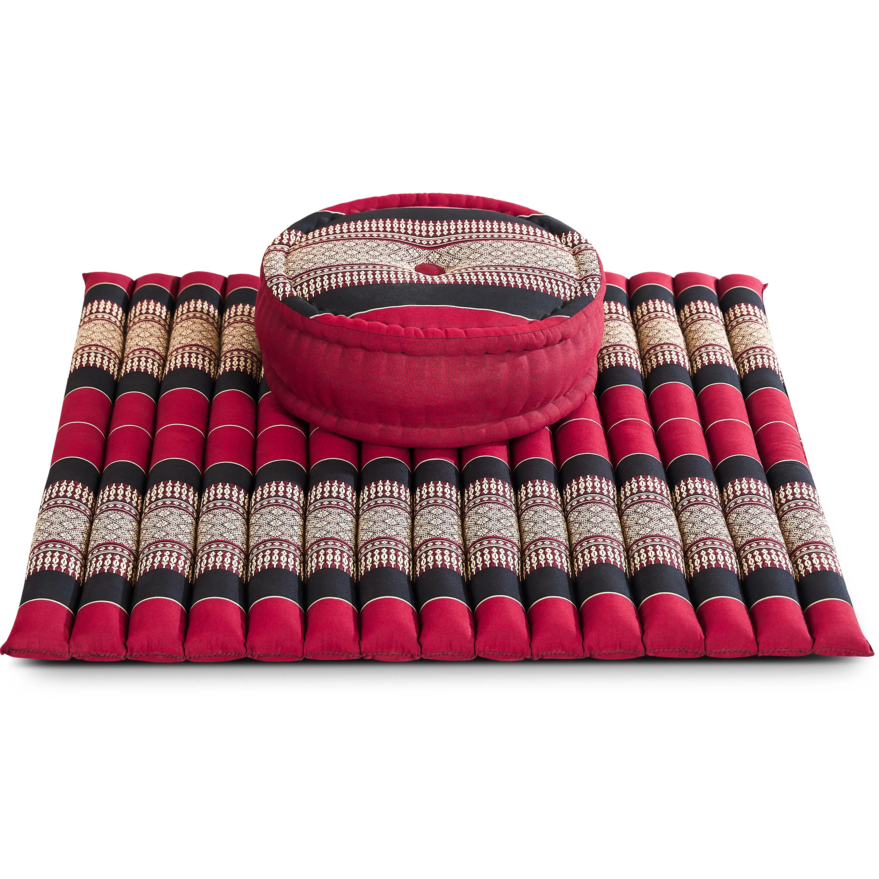 Set de coussins de méditation en kapok XL