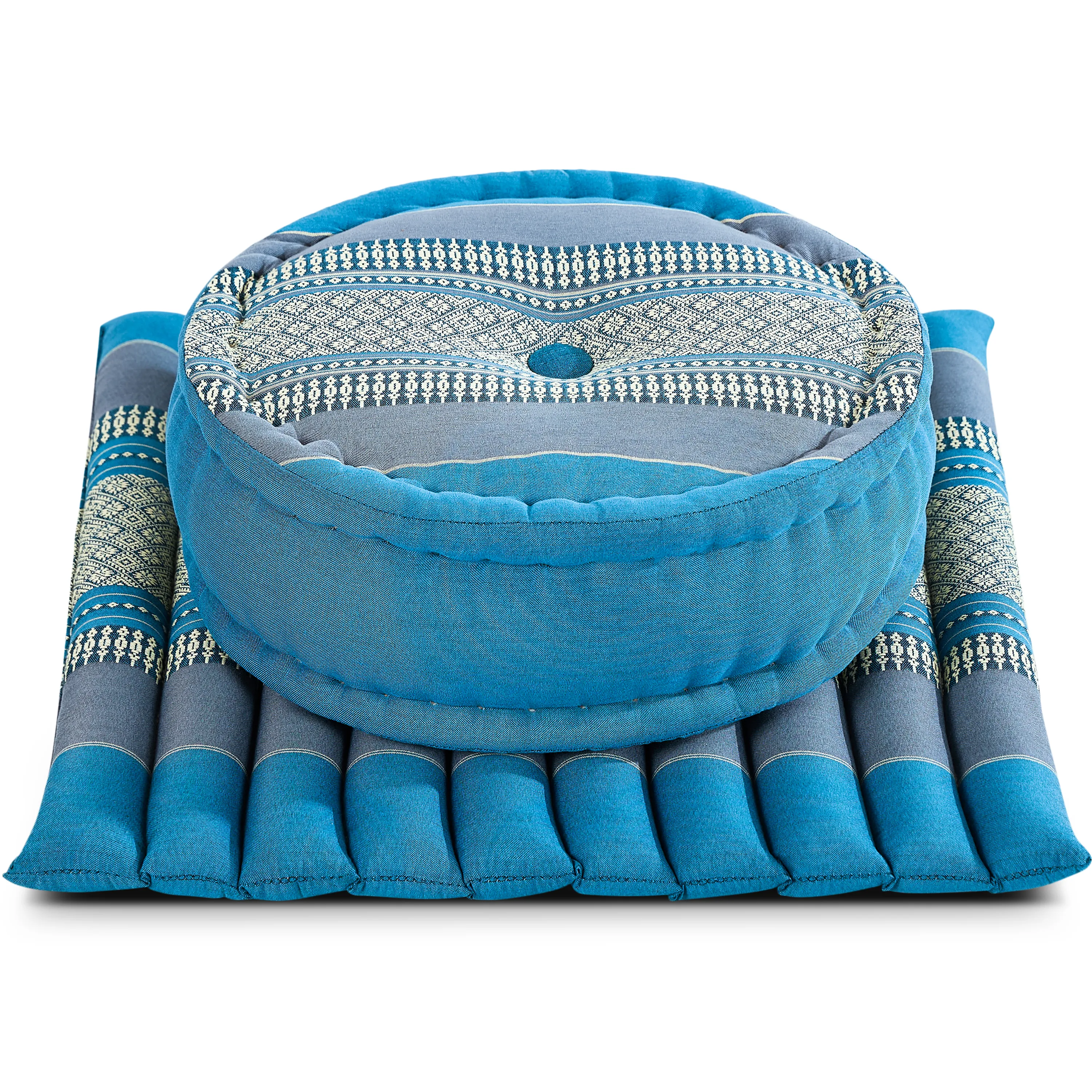 Set de coussins de méditation en kapok L