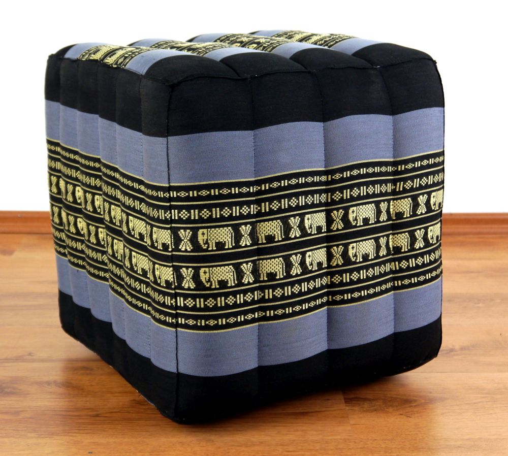 Coussin cube en kapok