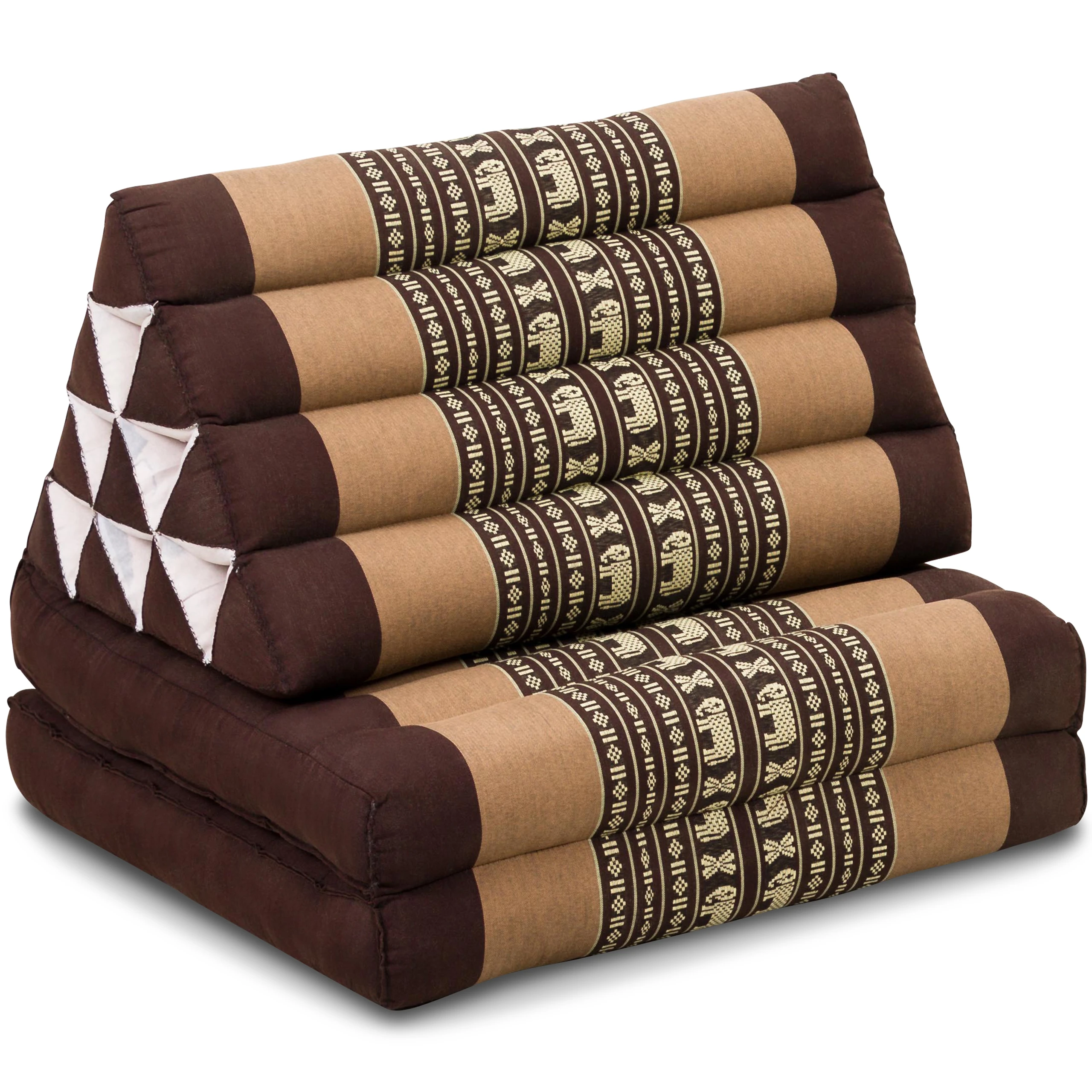 Coussin thaï avec matelas 2 parties en kapok