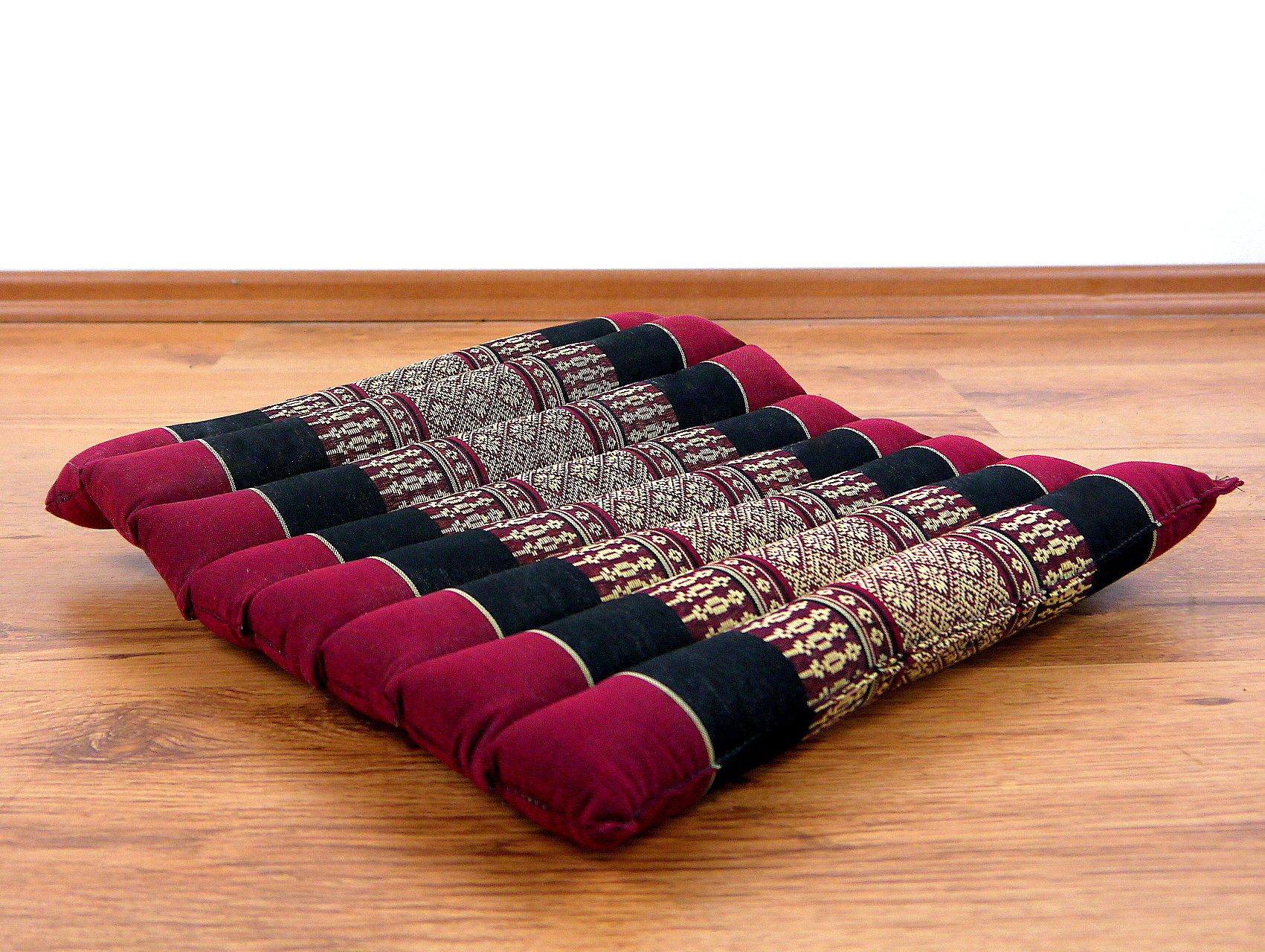 Coussin surpiqué en kapok 35 cm