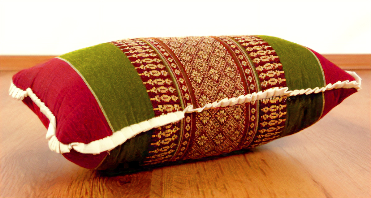 Coussin décoratif en kapok