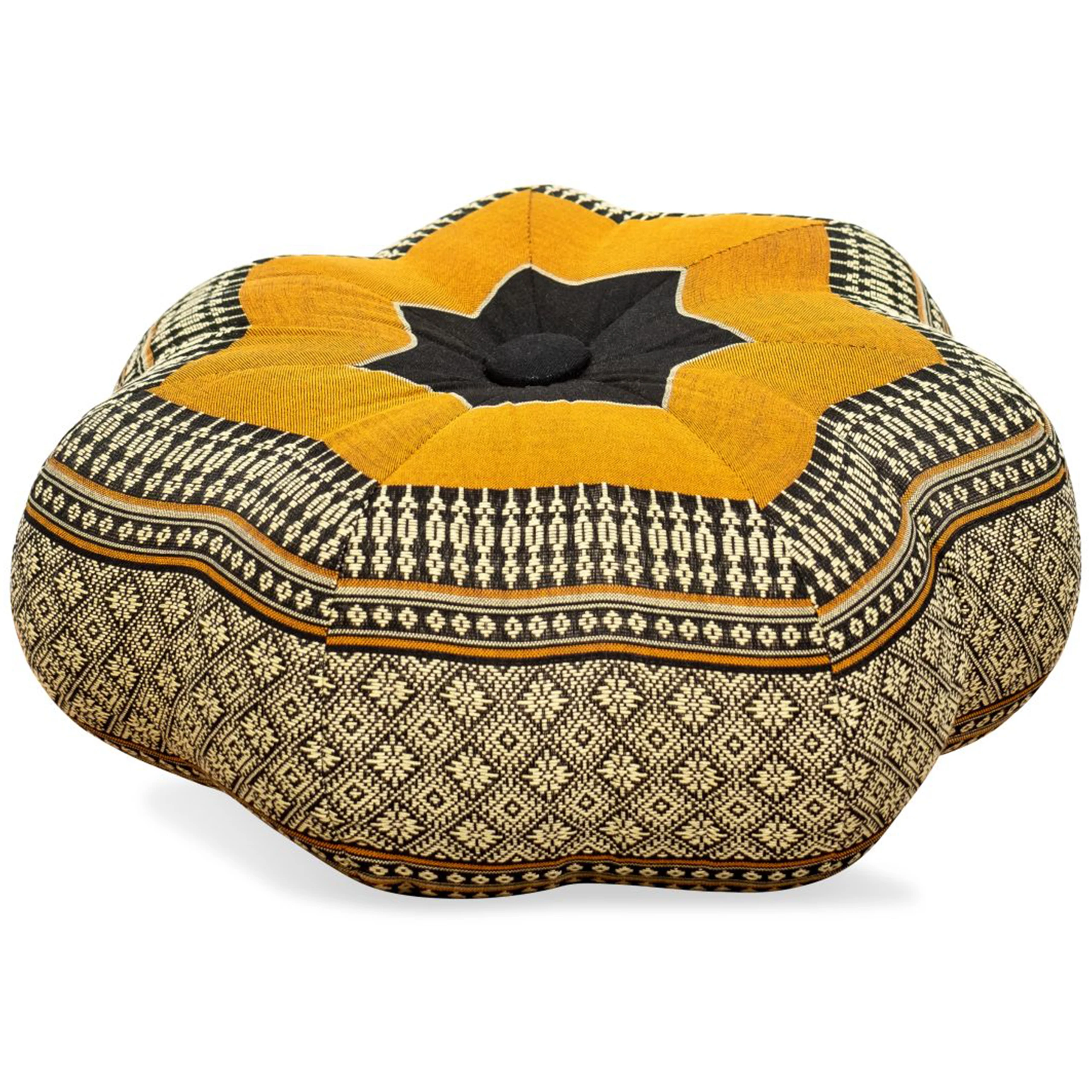 Zafu étoile petite taille en kapok