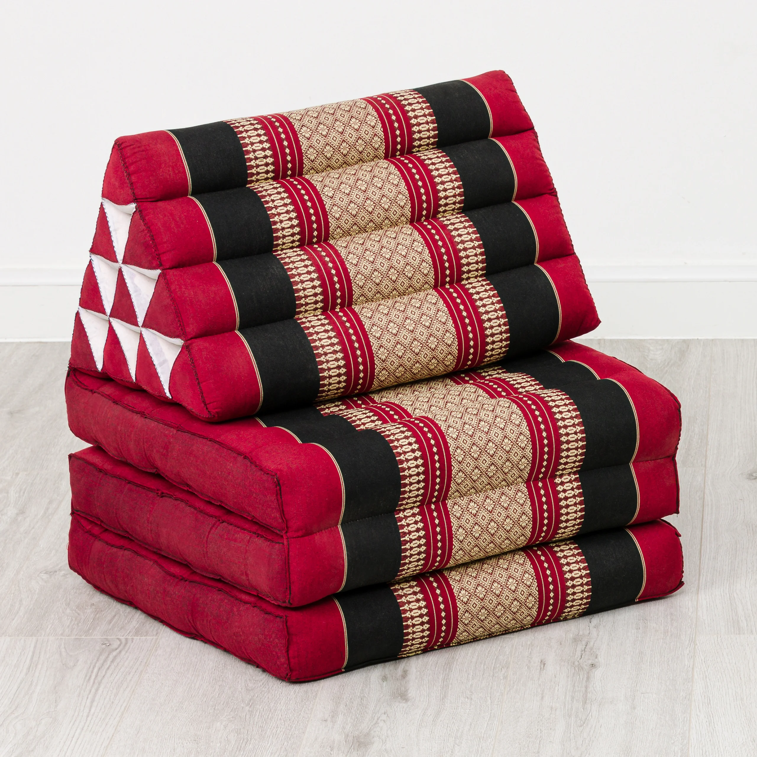 Coussin thaï avec matelas 3 parties en kapok, Classic