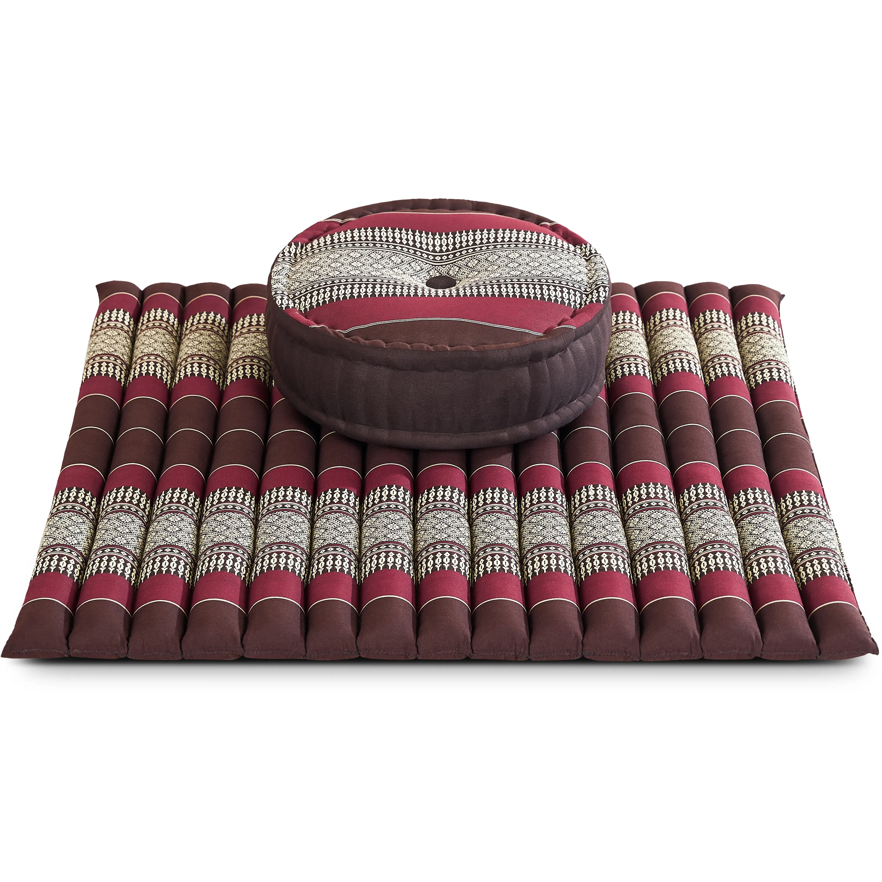 Set de coussins de méditation en kapok XL