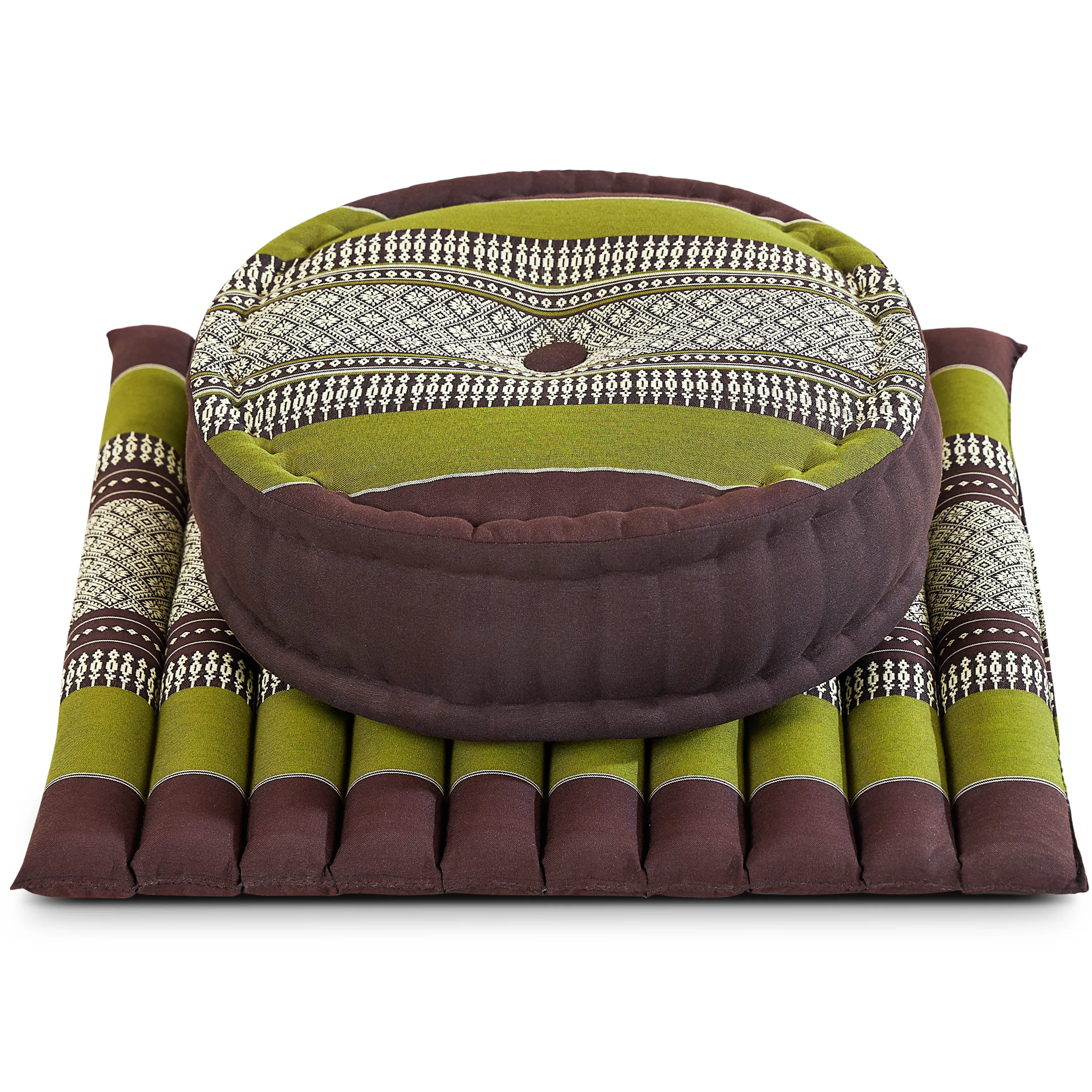 Set de coussins de méditation en kapok L