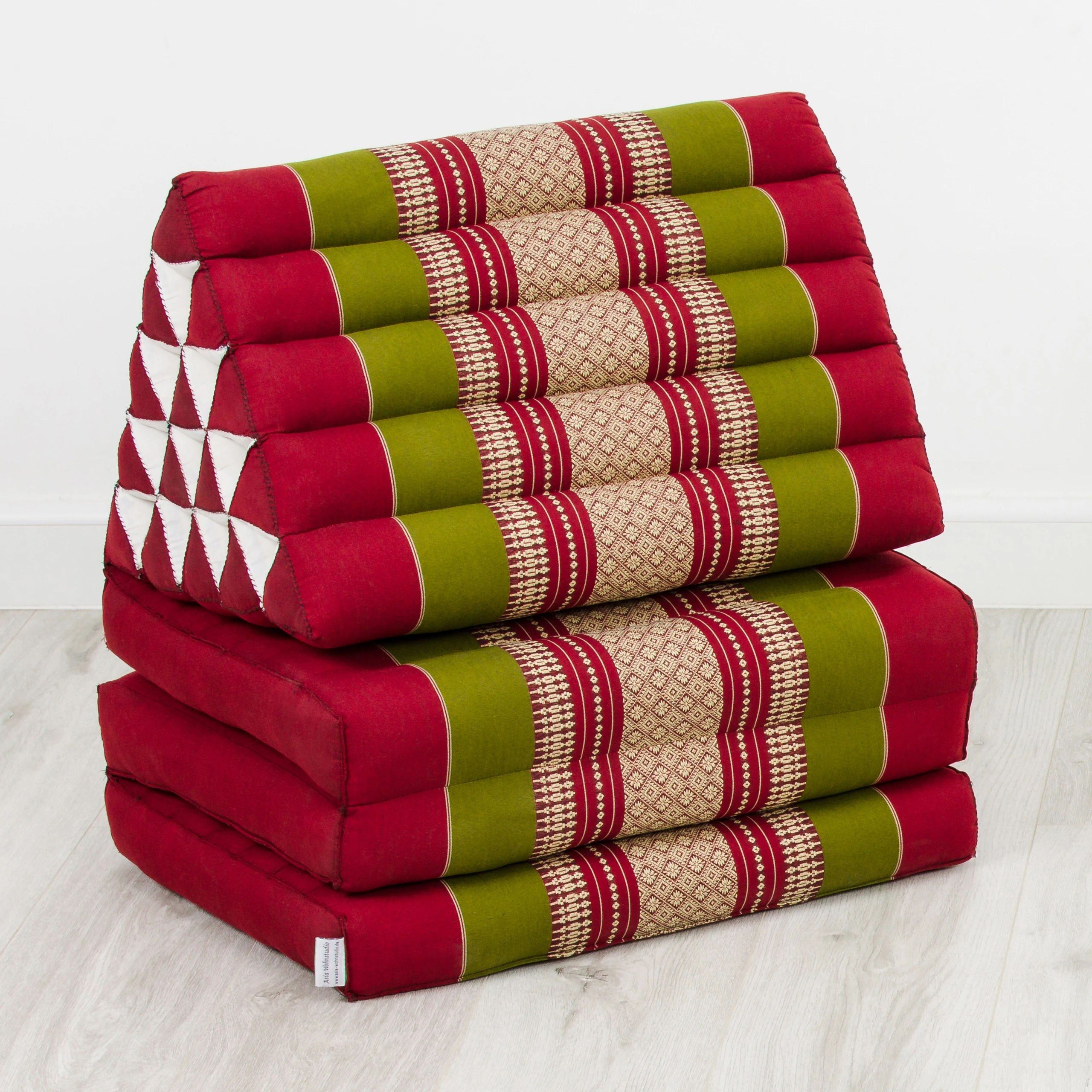 Coussin thaï en kapok hauteur XXL