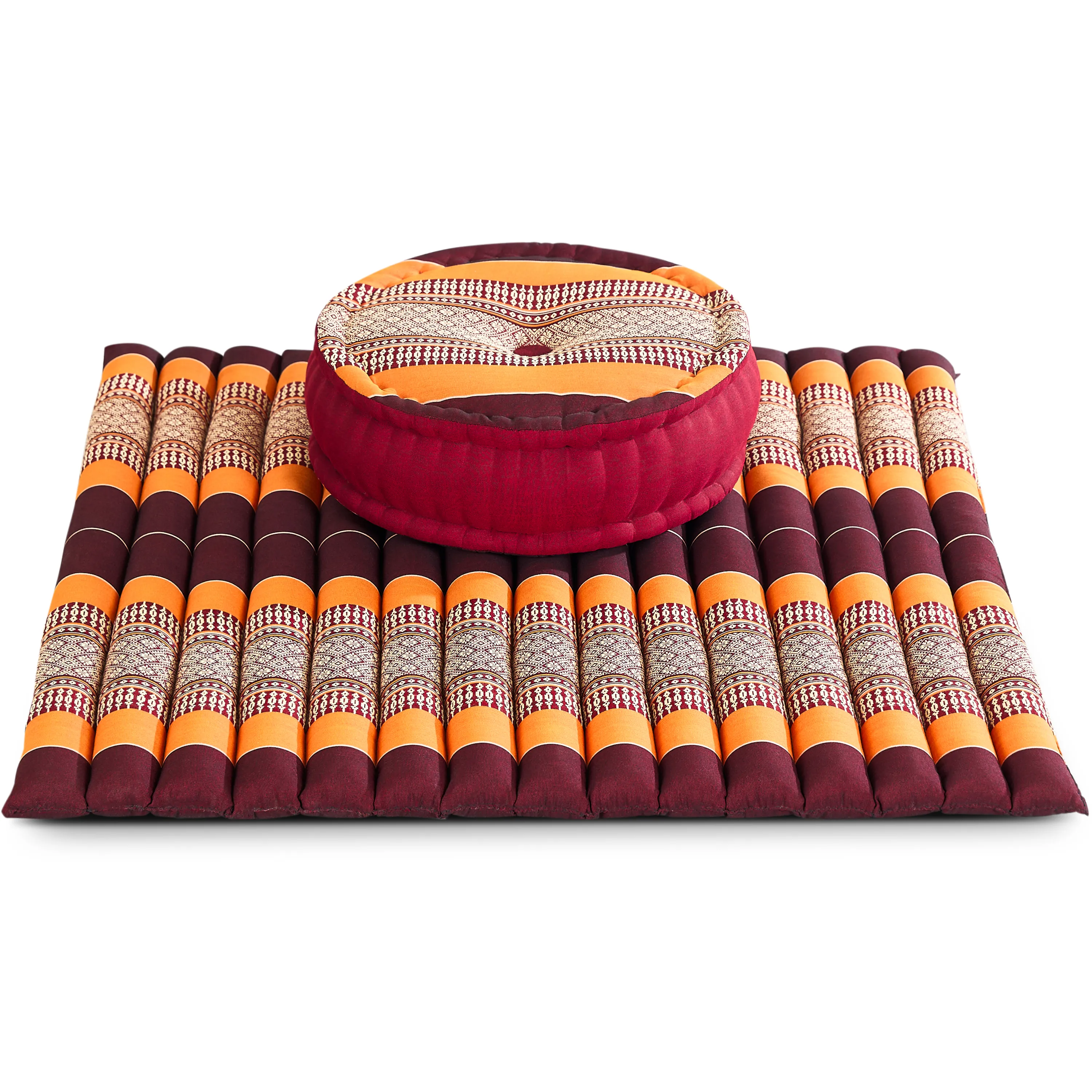 Set de coussins de méditation en kapok XL