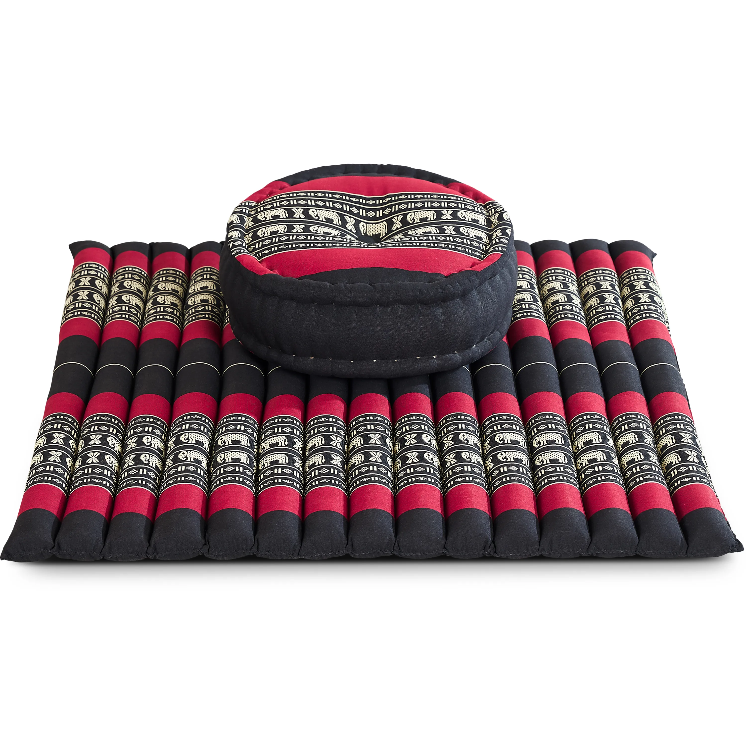 Set de coussins de méditation en kapok XL