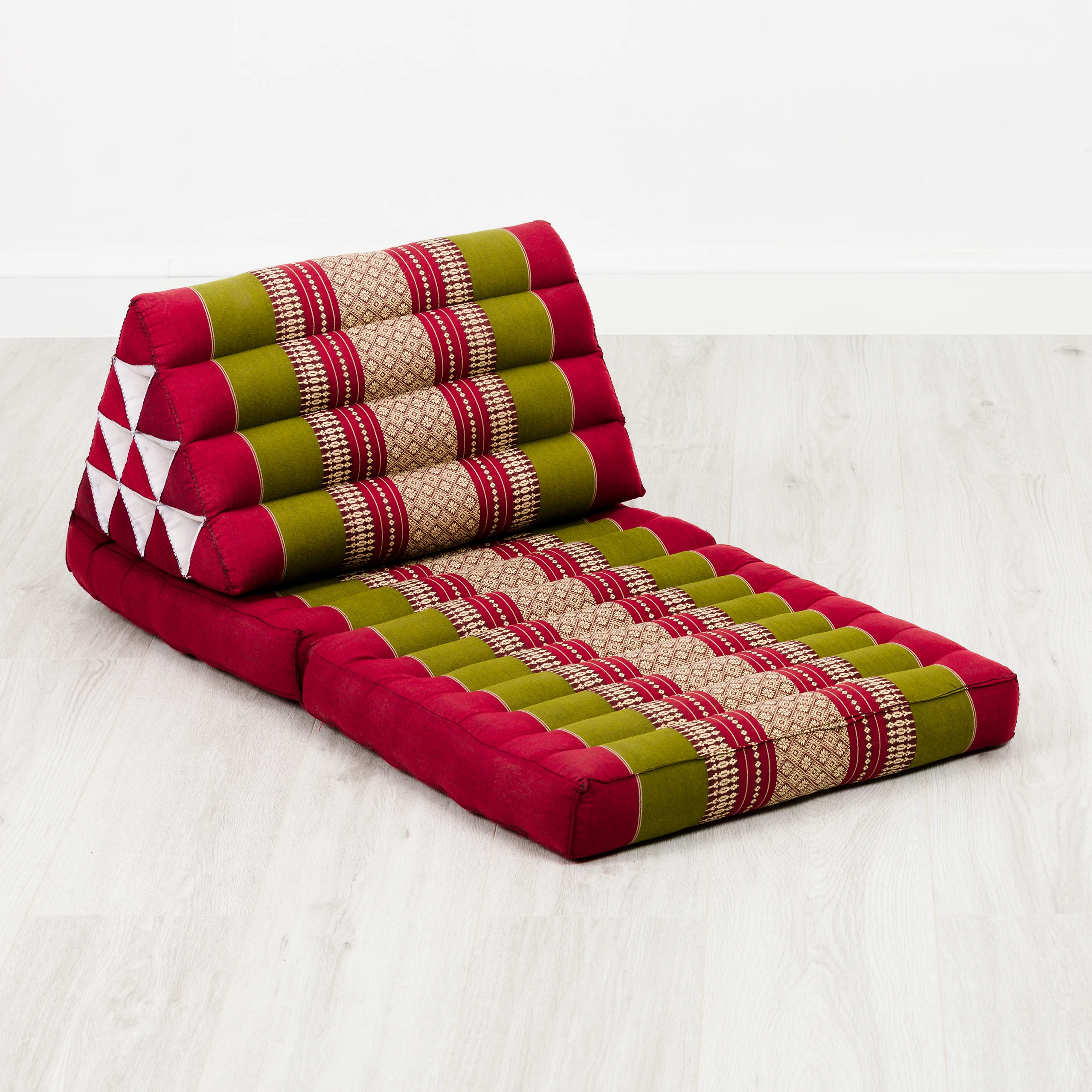 Coussin thaï avec matelas 2 parties en kapok