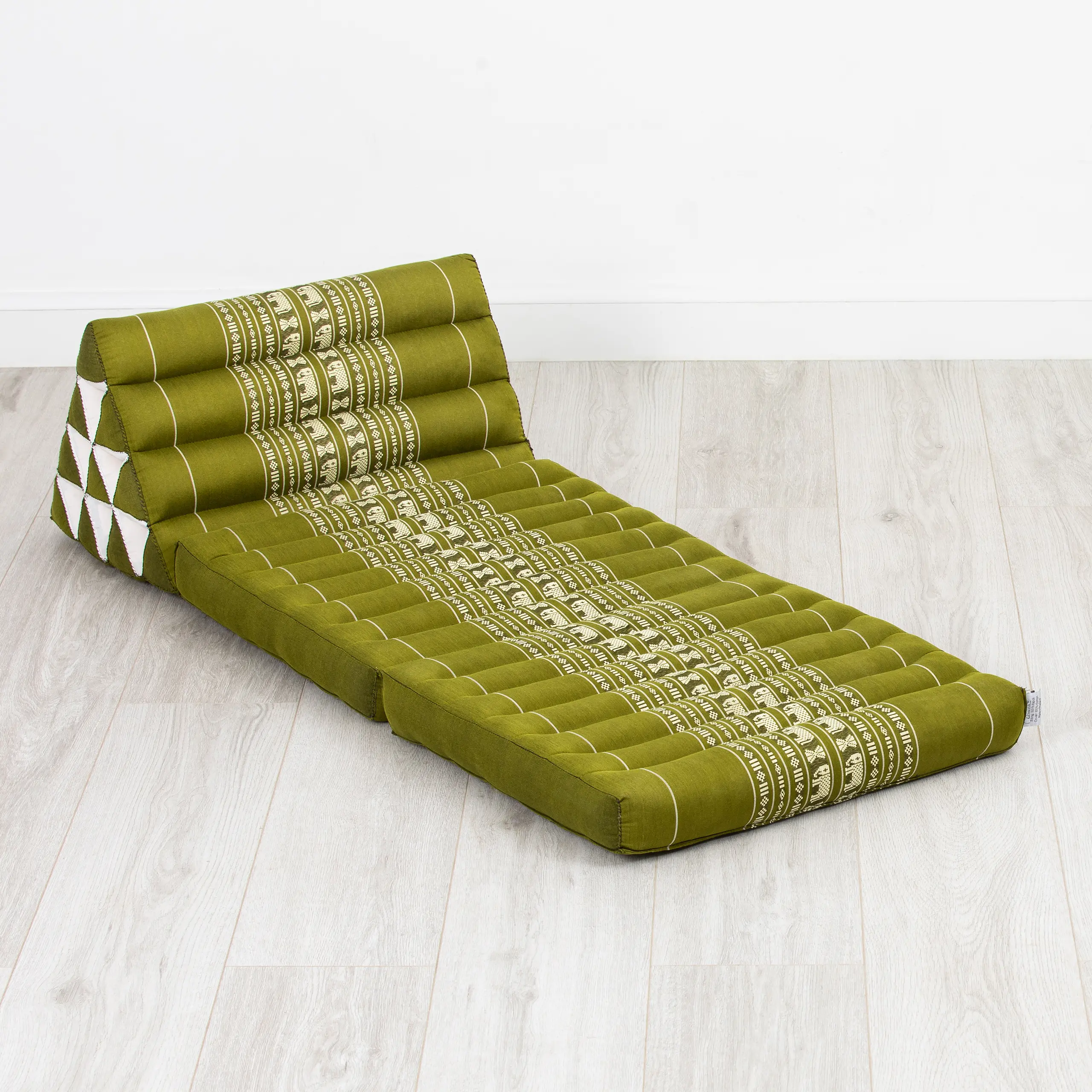 Coussin Thaï Livasia 3 Blocs XXL 190x80x8cm - Kapok Naturel Pour Yoga, Méditation Et Relaxation