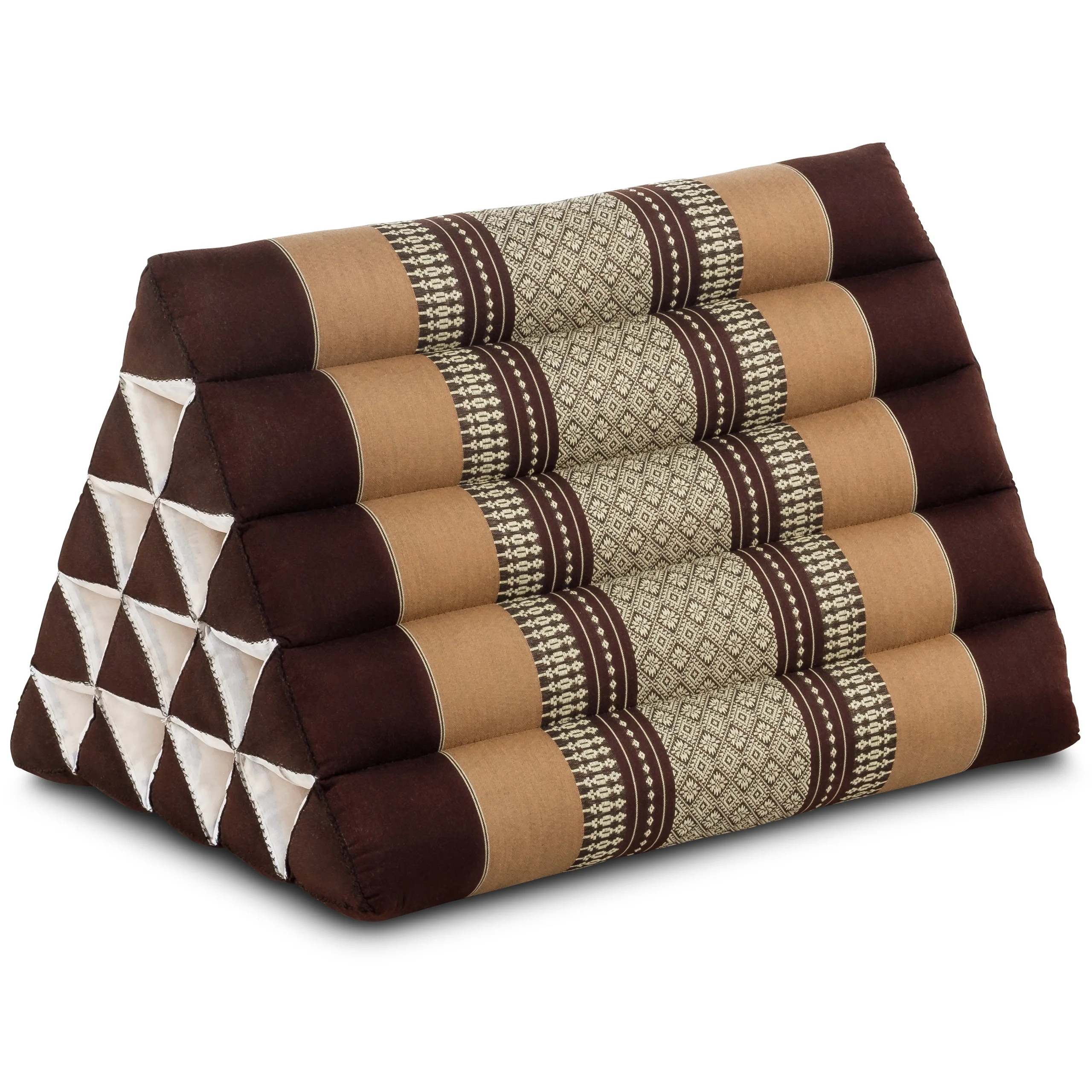 Coussin triangulaire haut en kapok, Classic