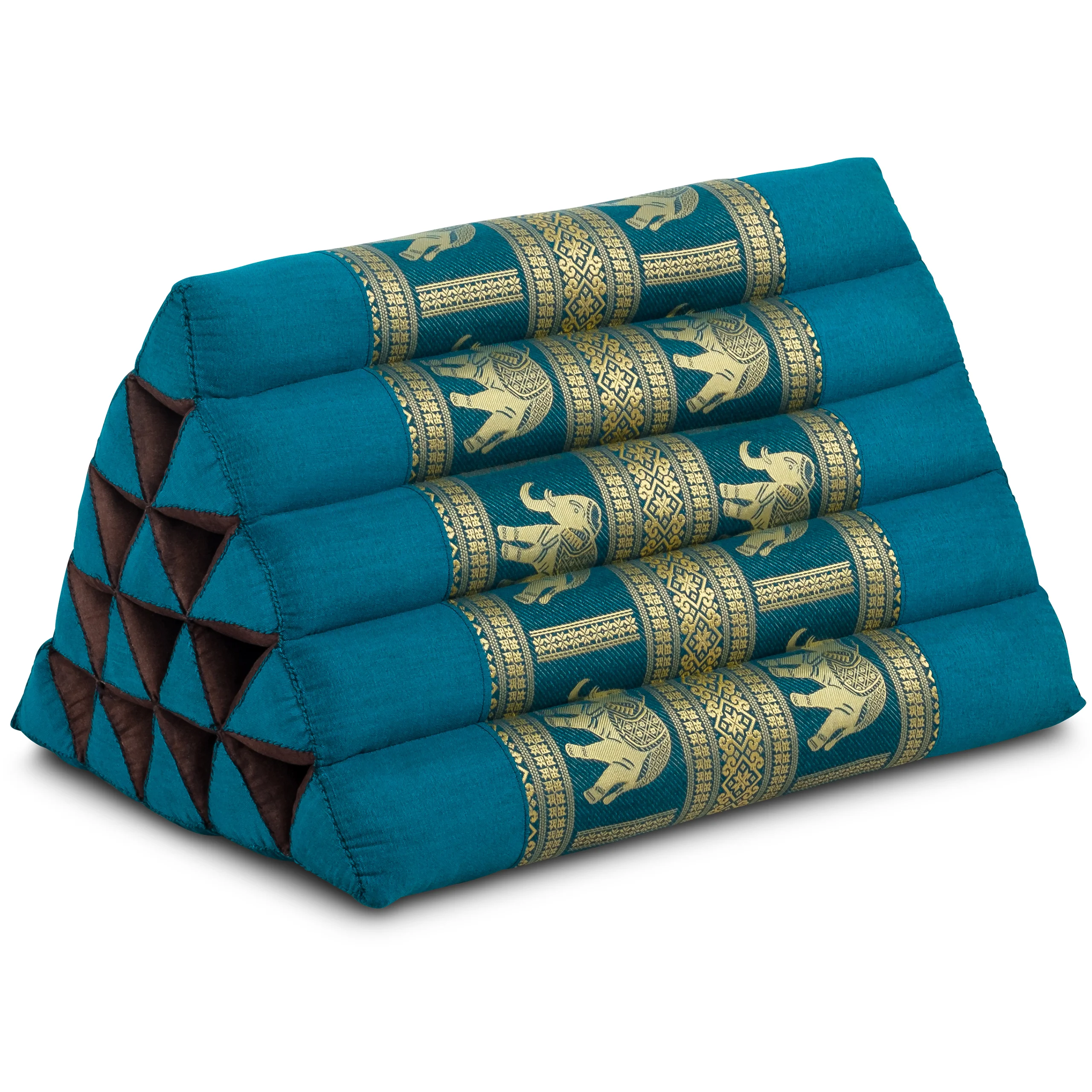 Coussin triangulaire haut en kapok, Deluxe
