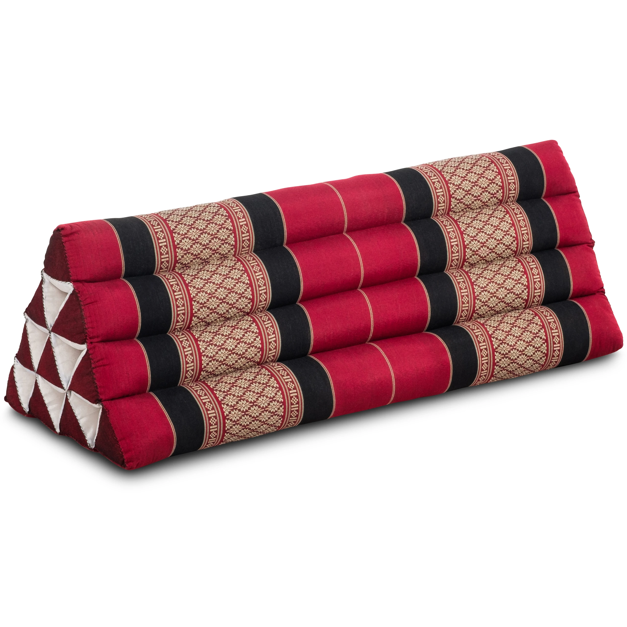 Coussin triangulaire large en kapok