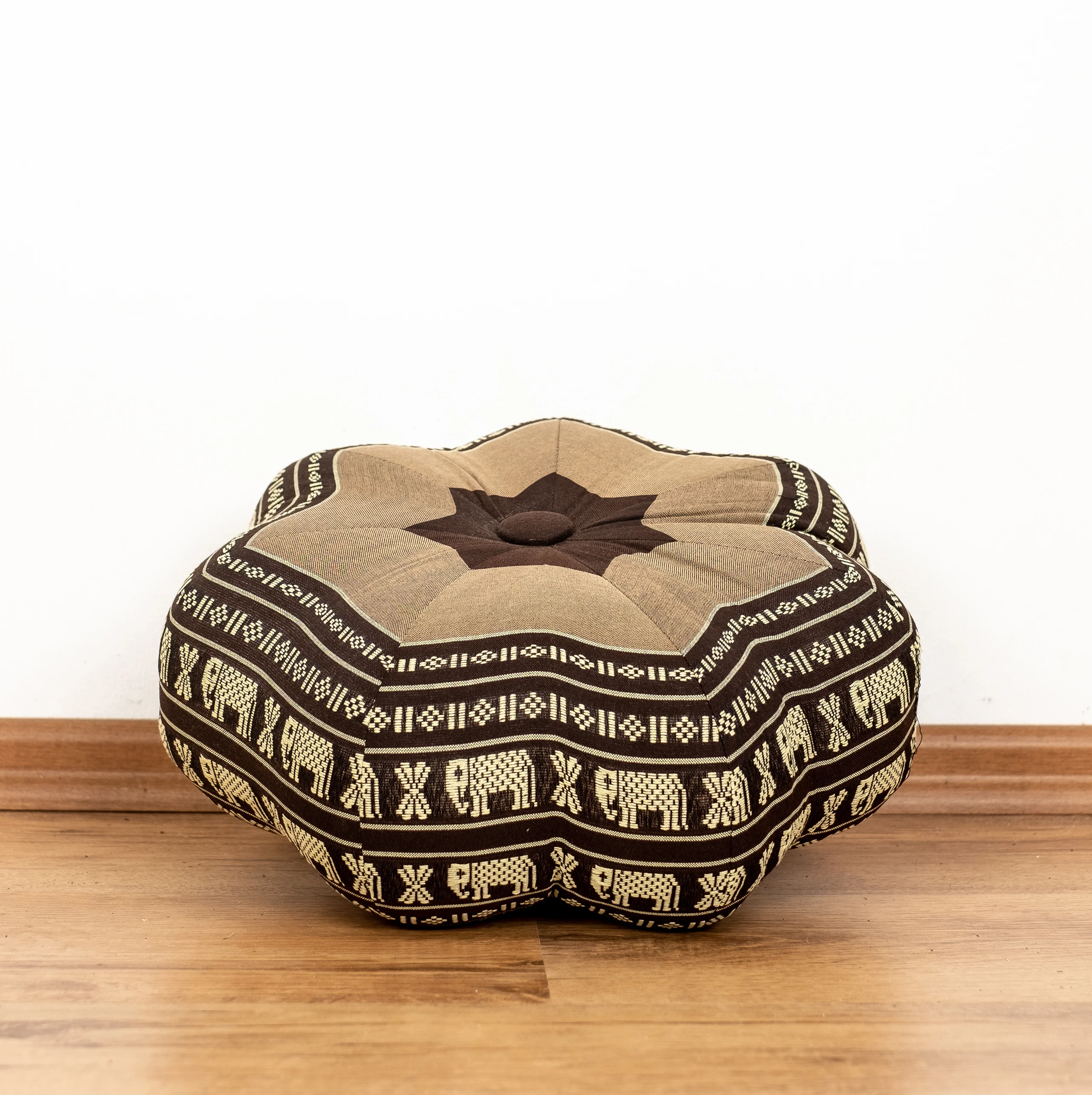 Zafu étoile petite taille en kapok