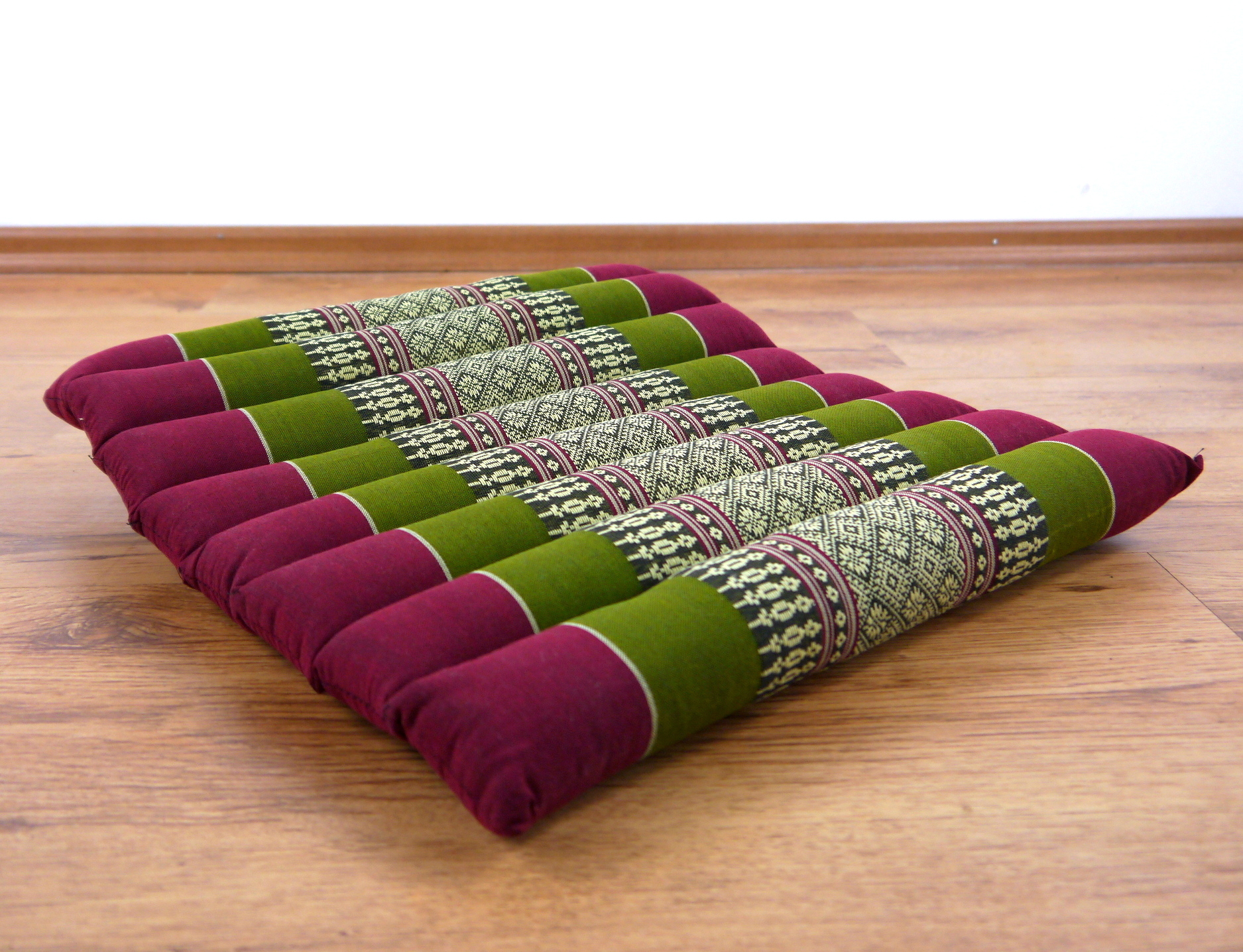 Coussin surpiqué en kapok 35 cm