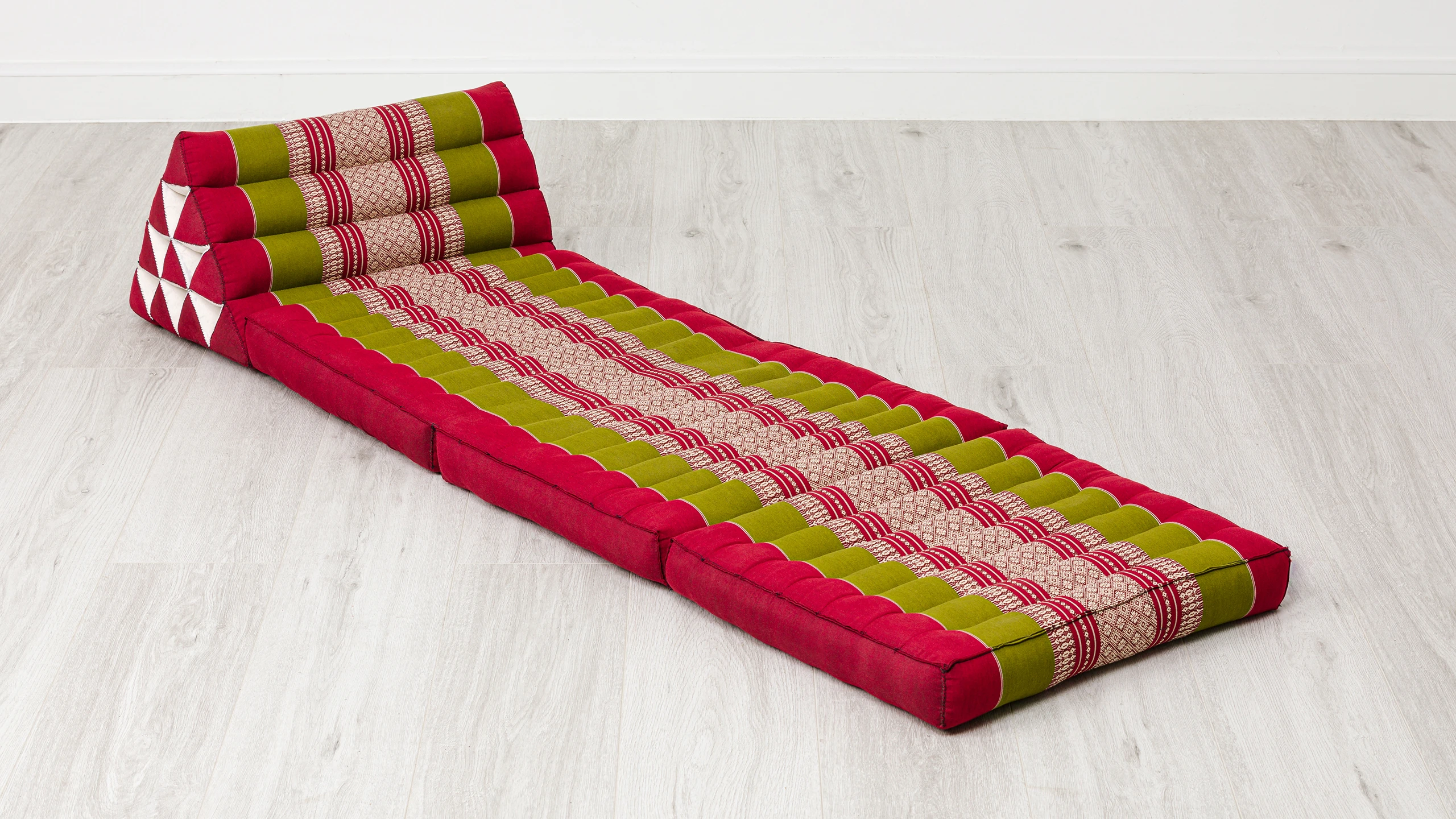 Coussin thaï avec matelas 3 parties en kapok, Classic