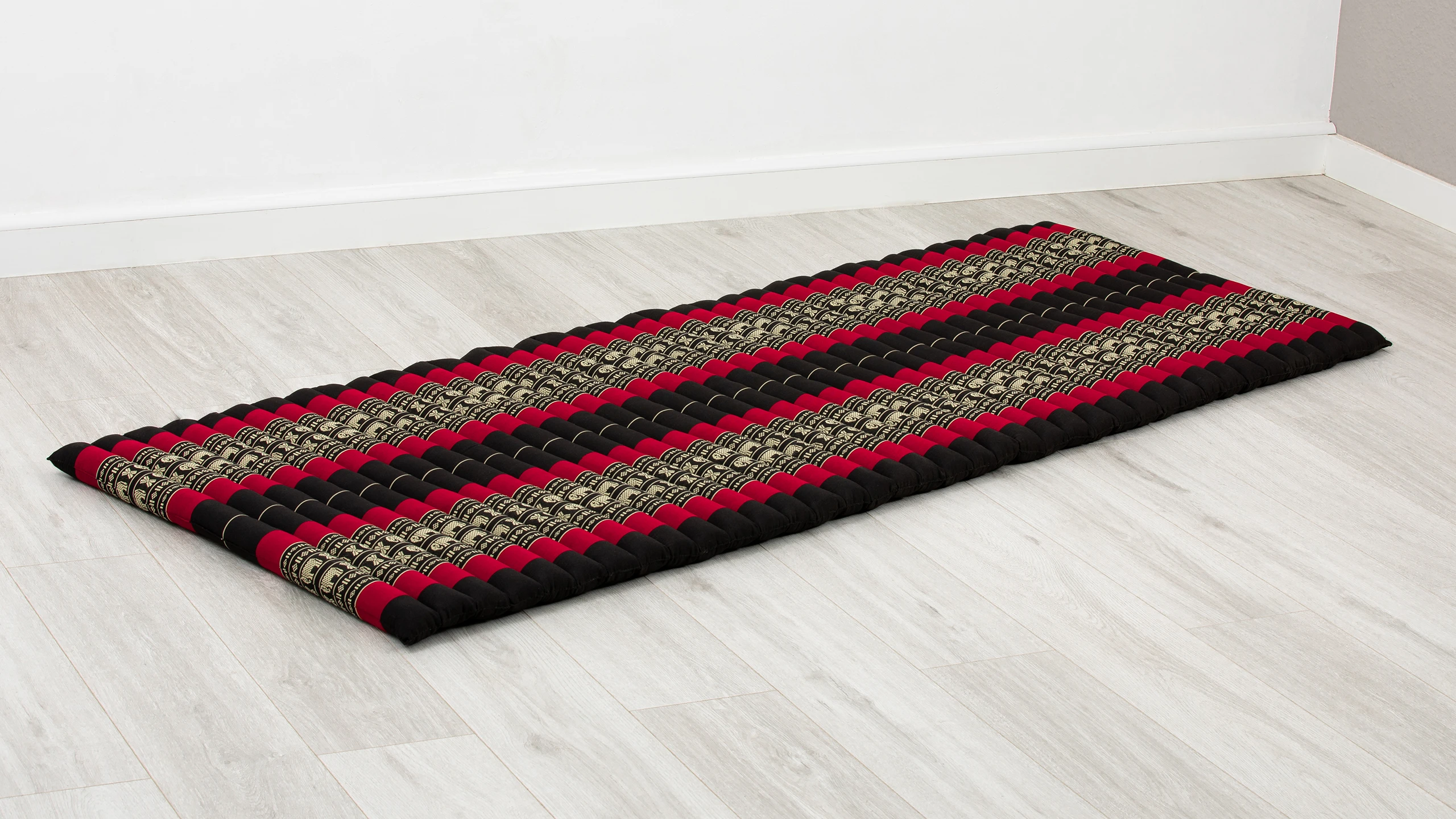 Rollmatte-M_05-schwarz-Elefanten_1018363721_1_frei Tapis enroulable en kapok, 75 cm de large
