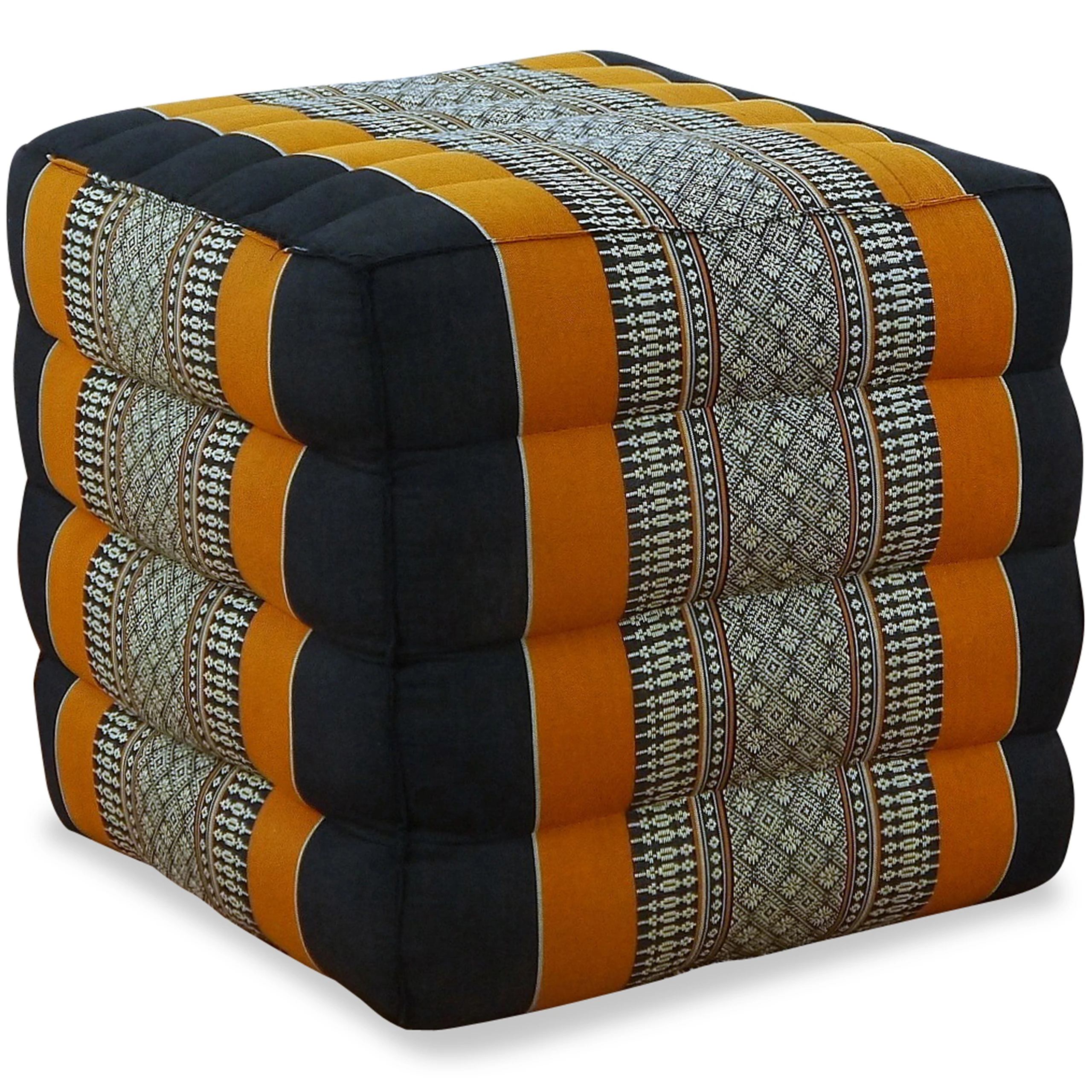 Coussin cube en kapok