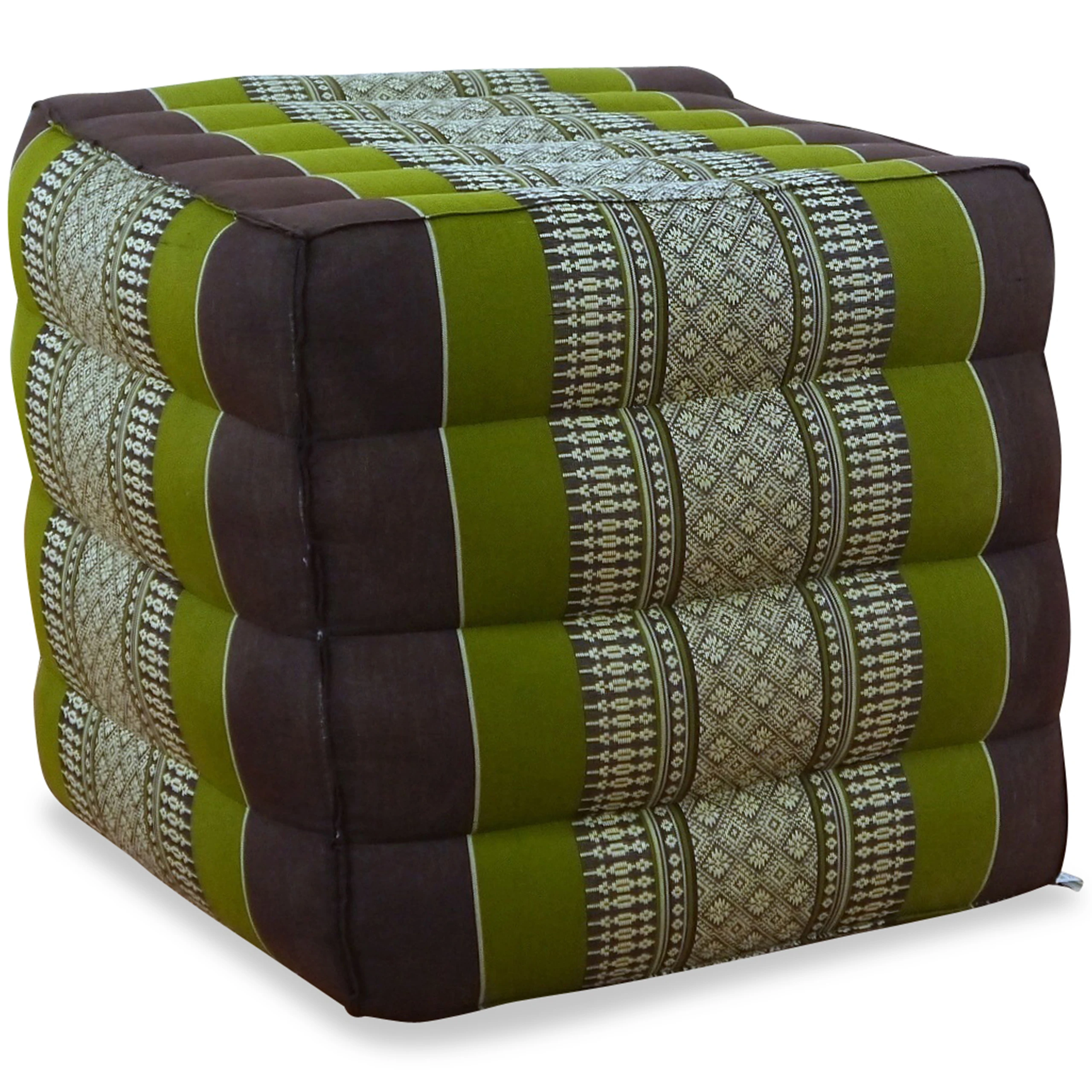 Coussin cube en kapok