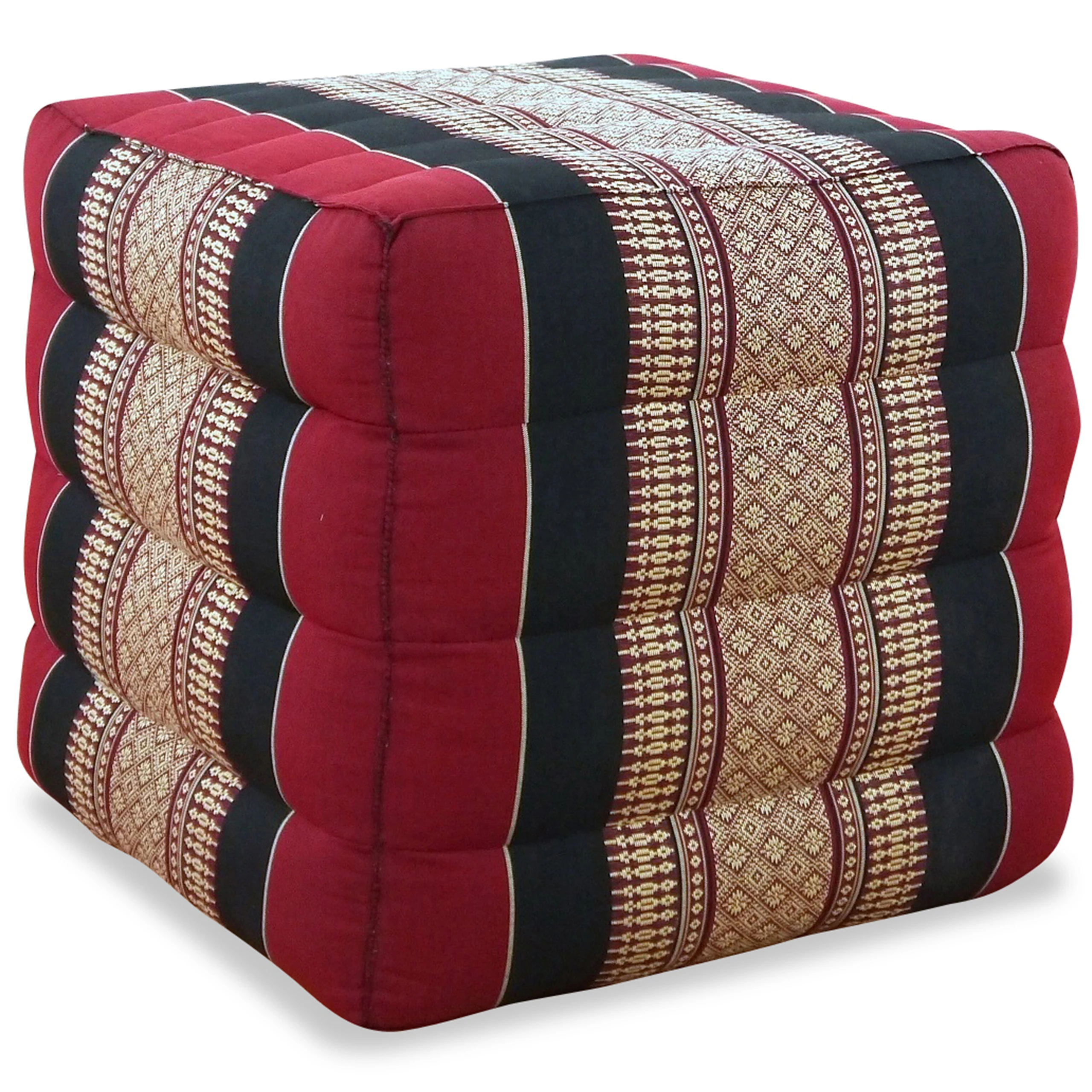Coussin cube en kapok