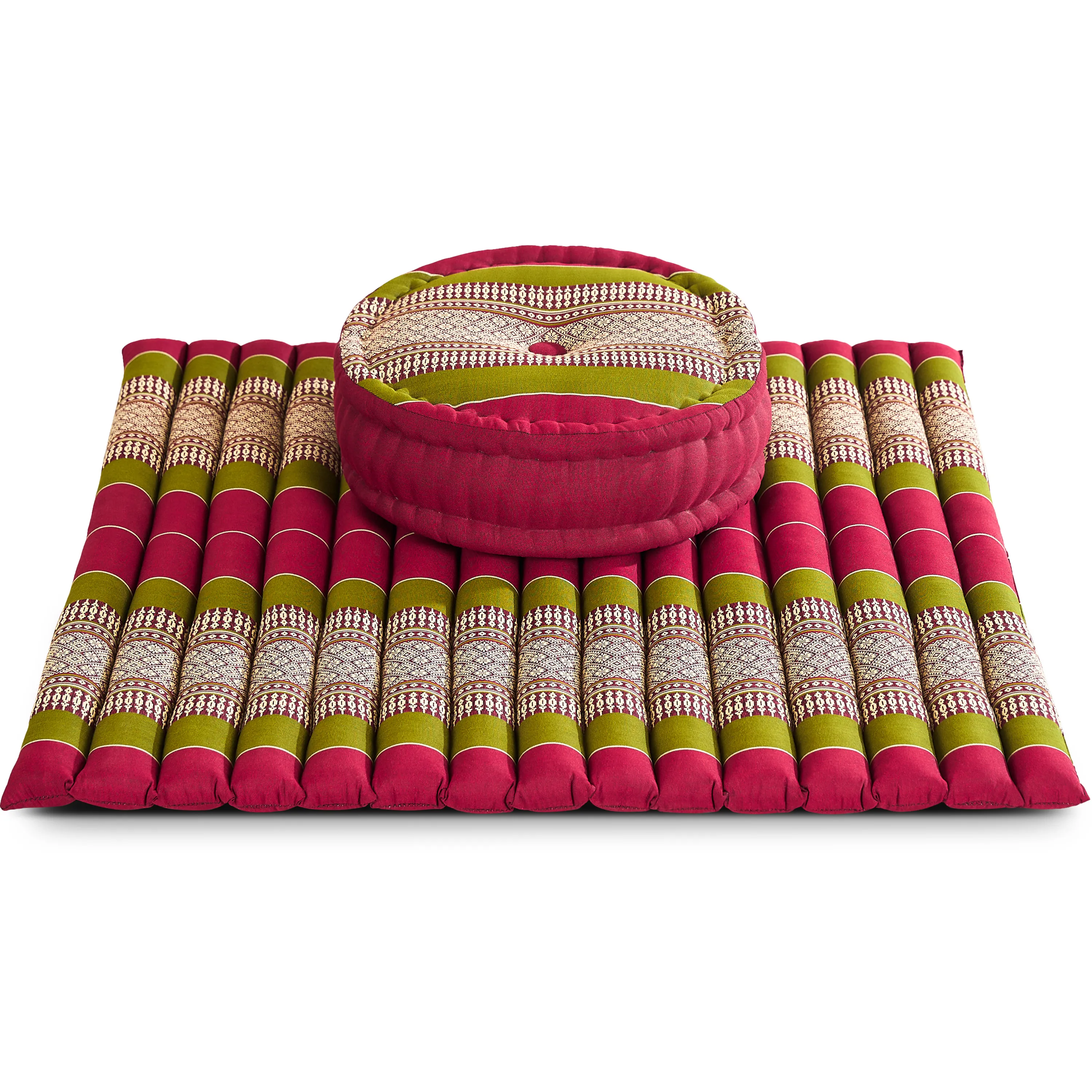 Set de coussins de méditation en kapok XL