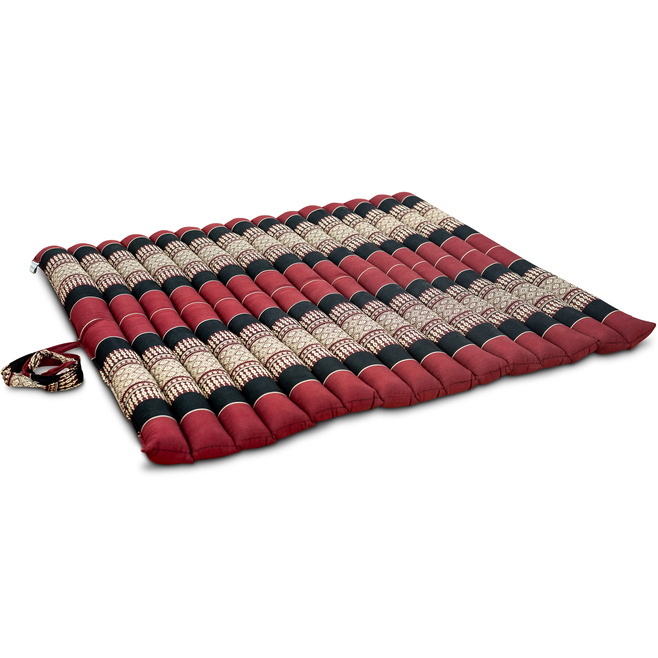 Coussin surpiqué en kapok 75 cm