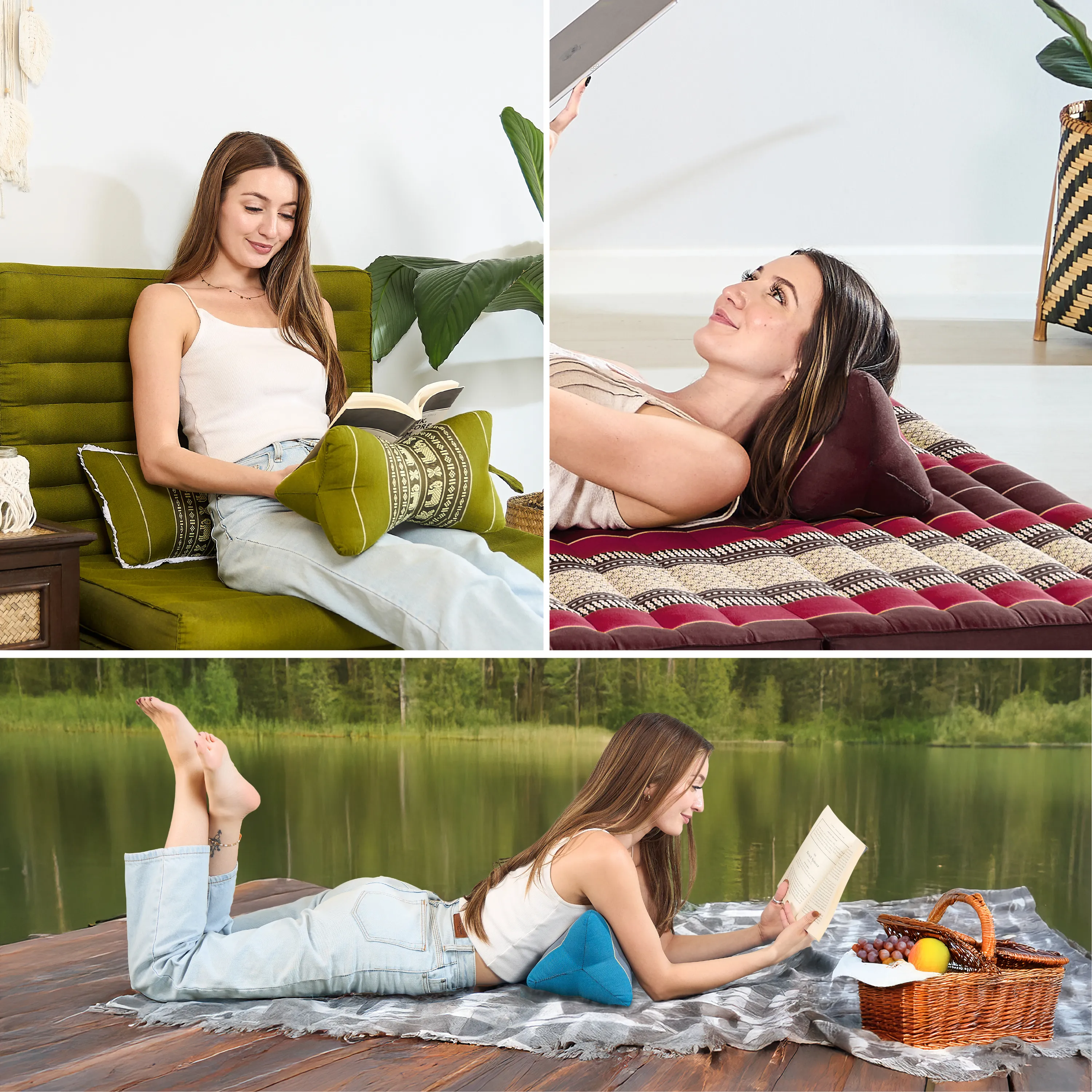 Coussin os en kapok