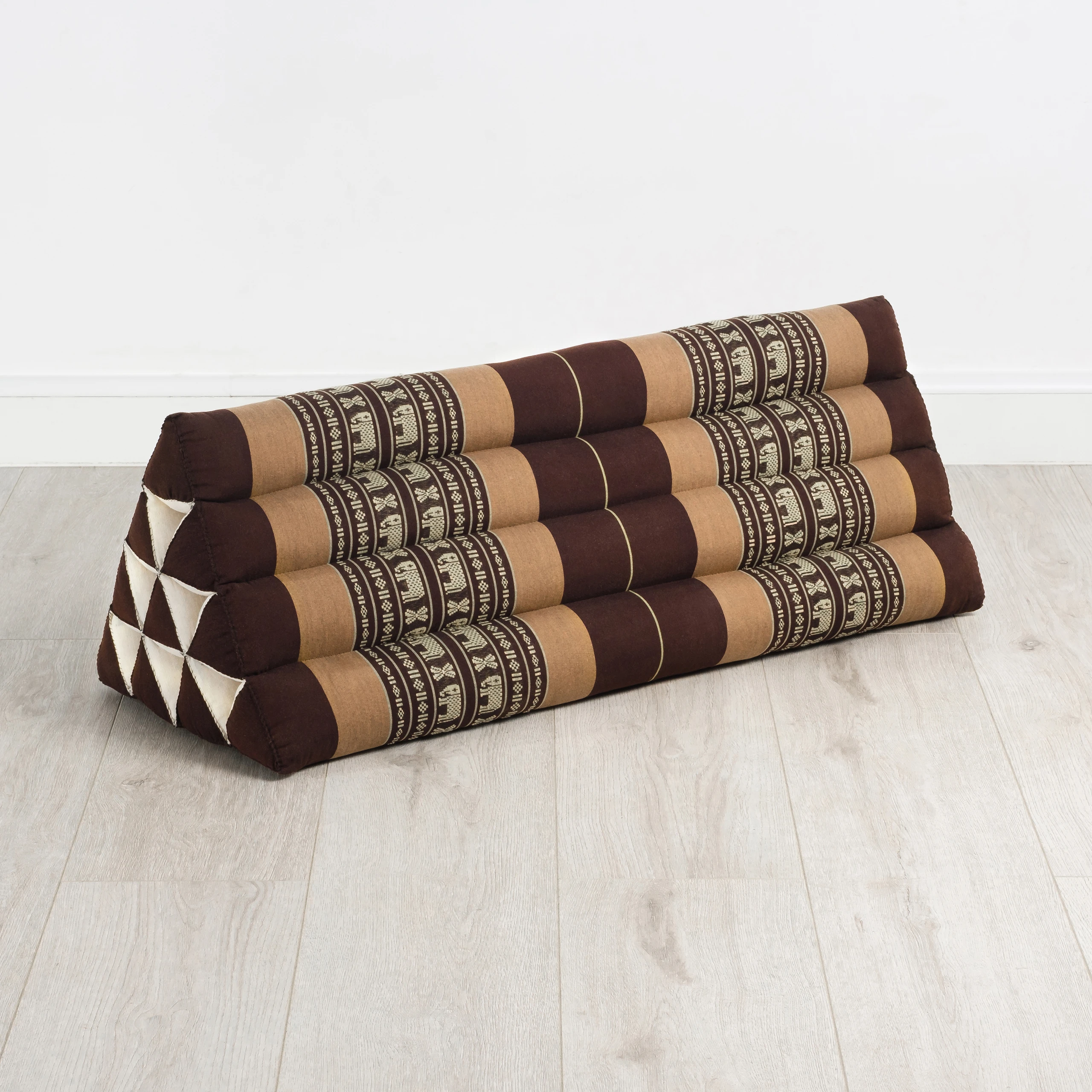 Coussin triangulaire large en kapok