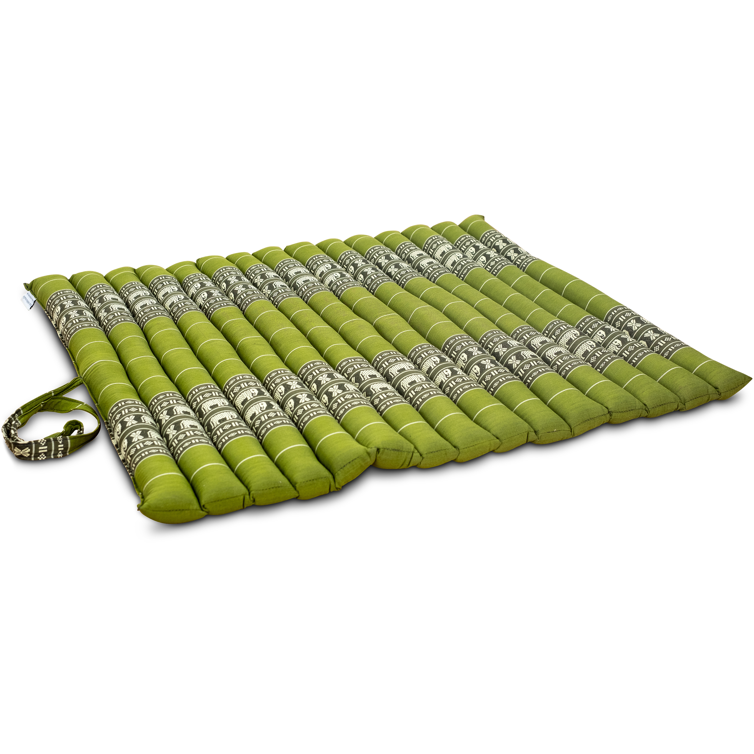 Coussin surpiqué en kapok 75 cm