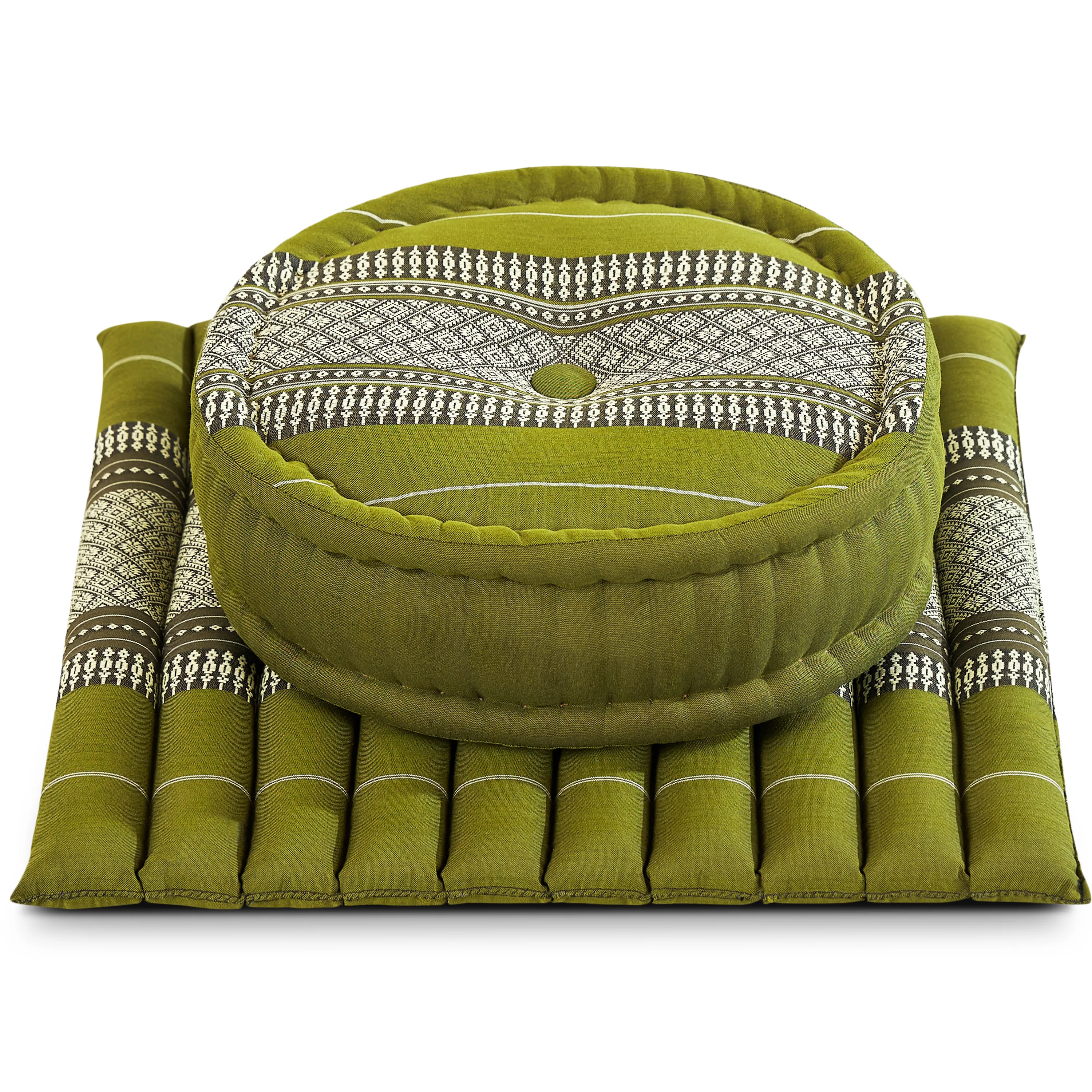 Set de coussins de méditation en kapok L