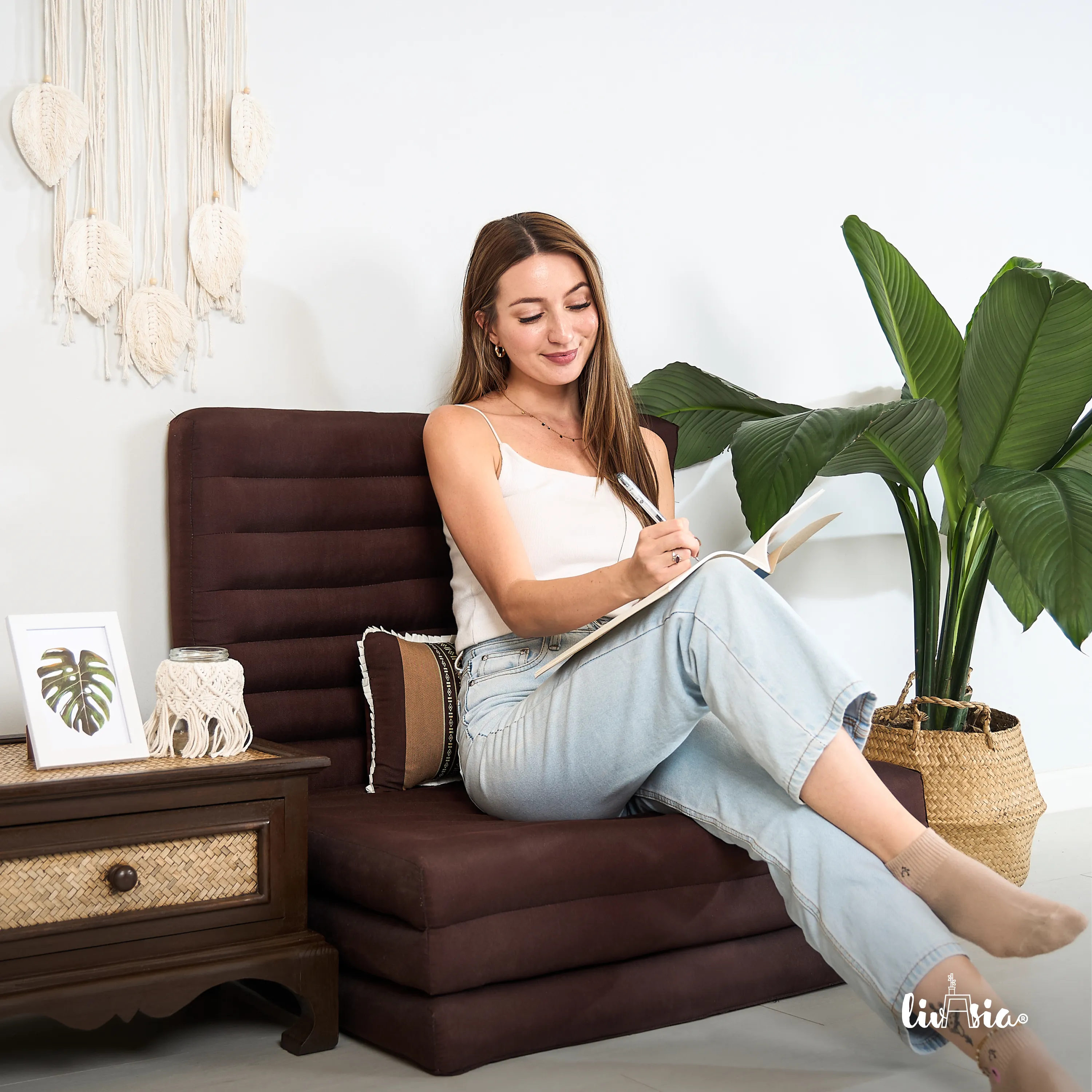 Coussin décoratif en kapok