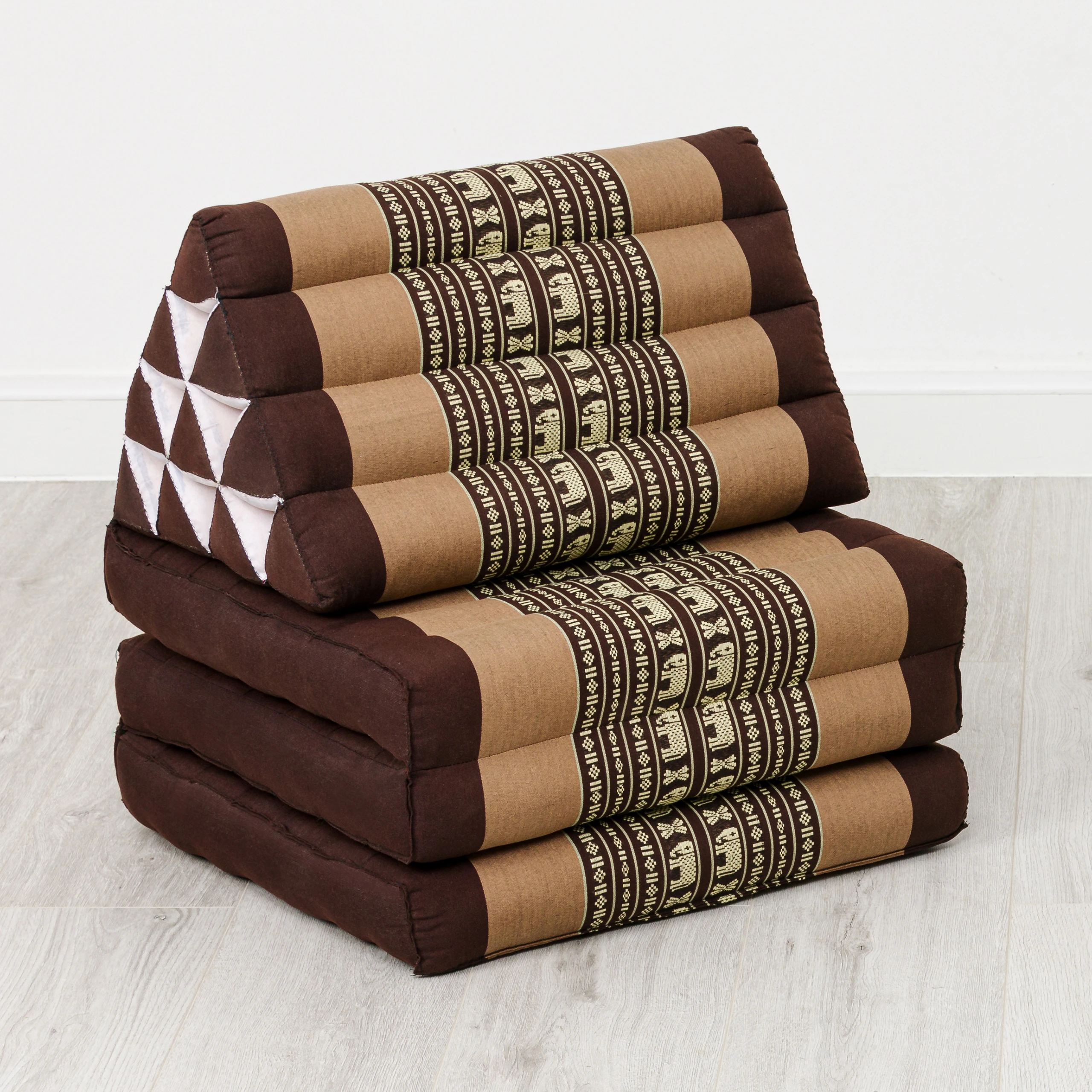 Coussin thaï avec matelas 3 parties en kapok, Classic