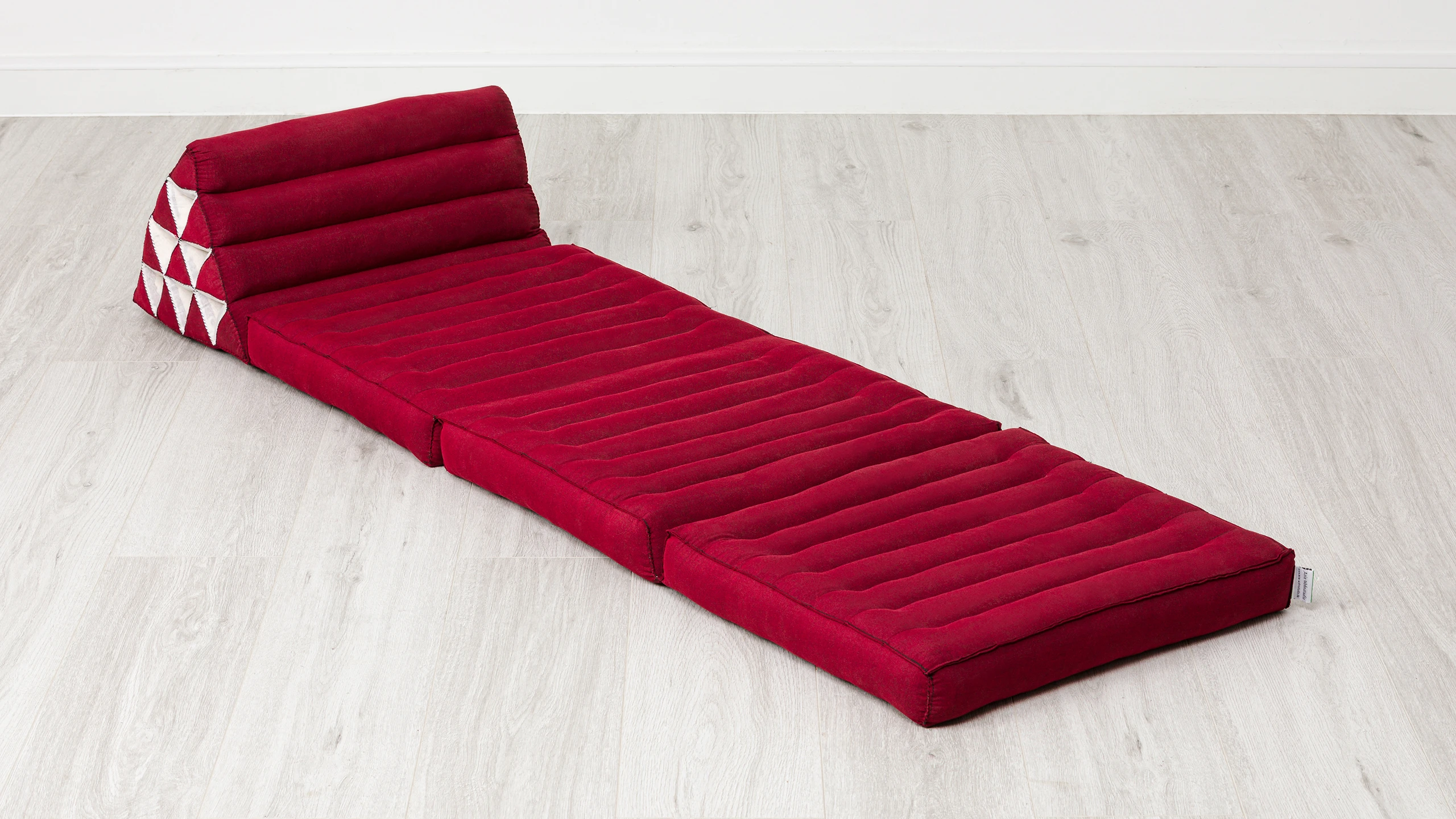 Coussin thaï avec matelas 3 parties en kapok, Basic