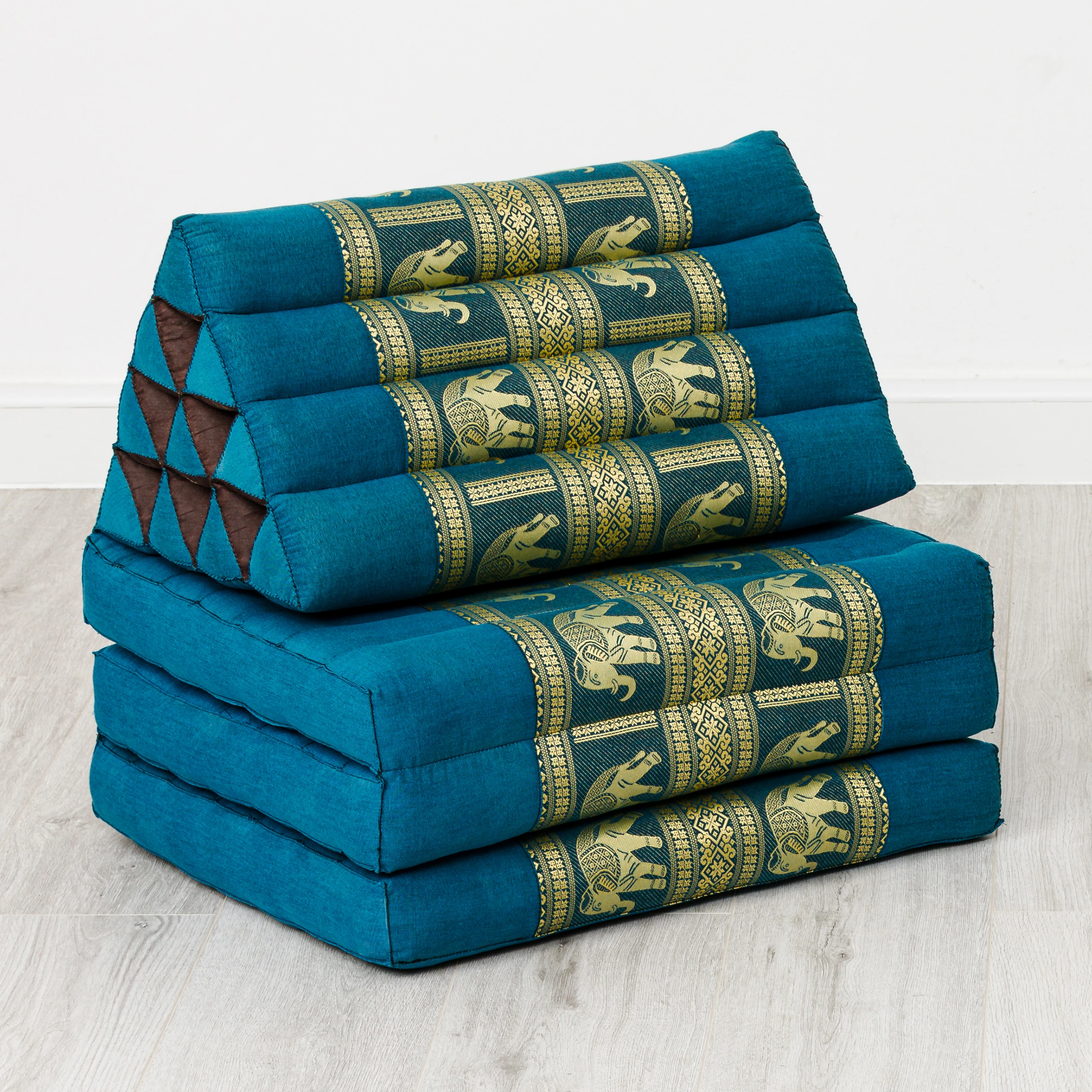 Coussin thaï avec matelas 3 parties en kapok, Deluxe