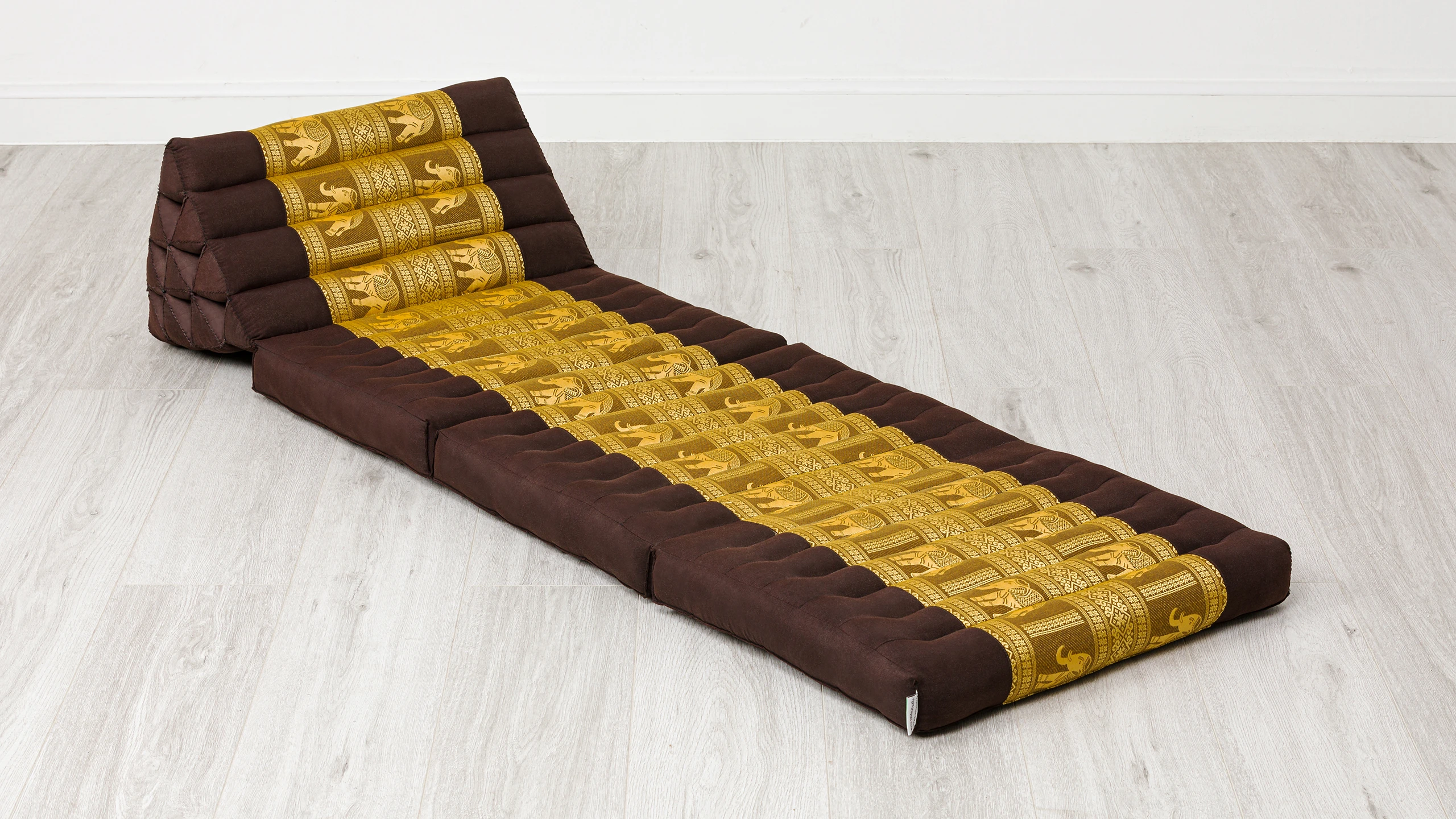 Coussin thaï avec matelas 3 parties en kapok, Deluxe